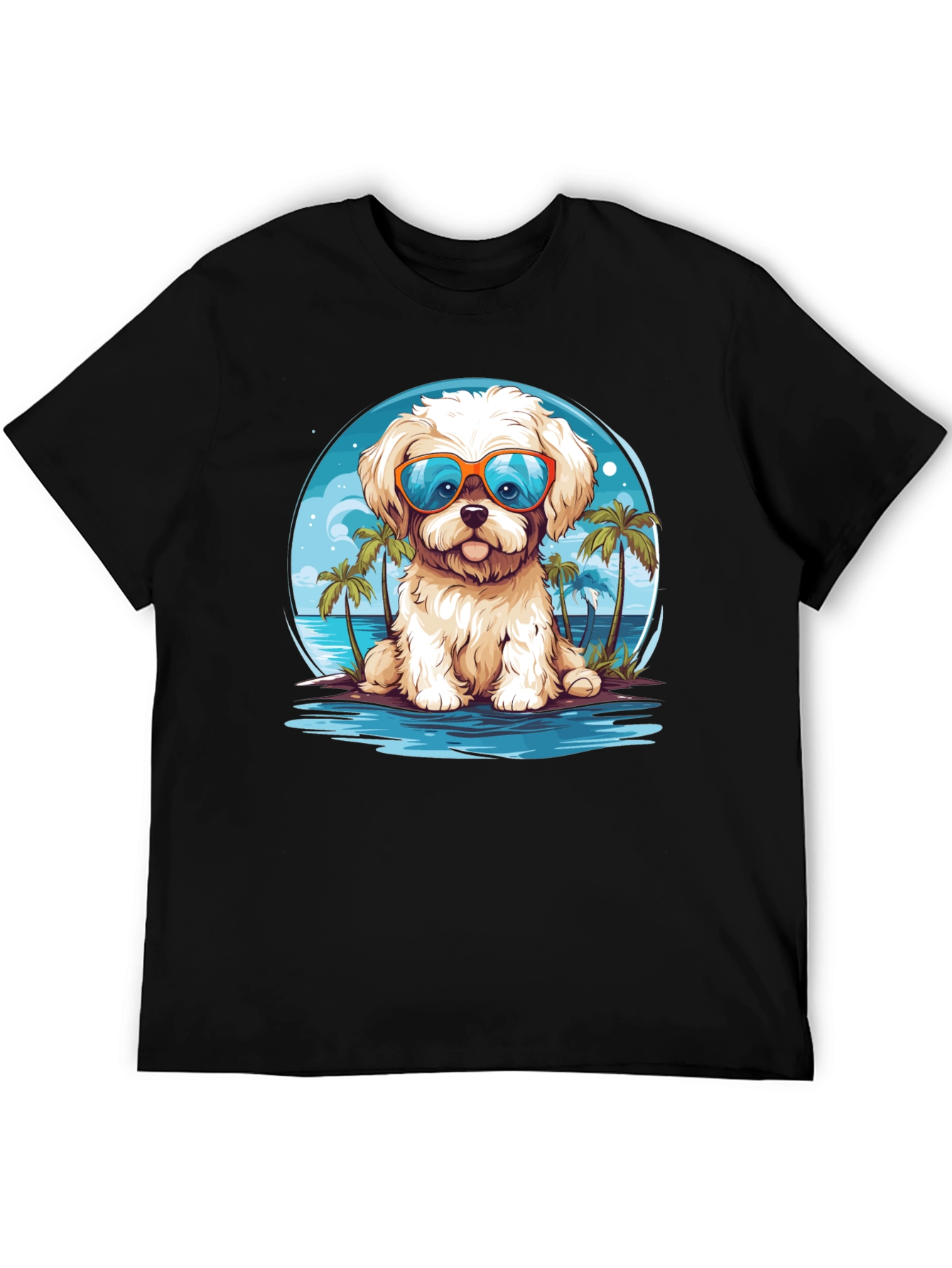 Dog Beach Vacation T-Shirt