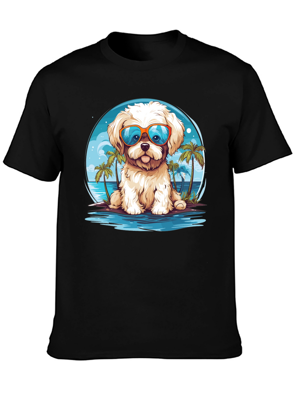 Dog Beach Vacation T-Shirt
