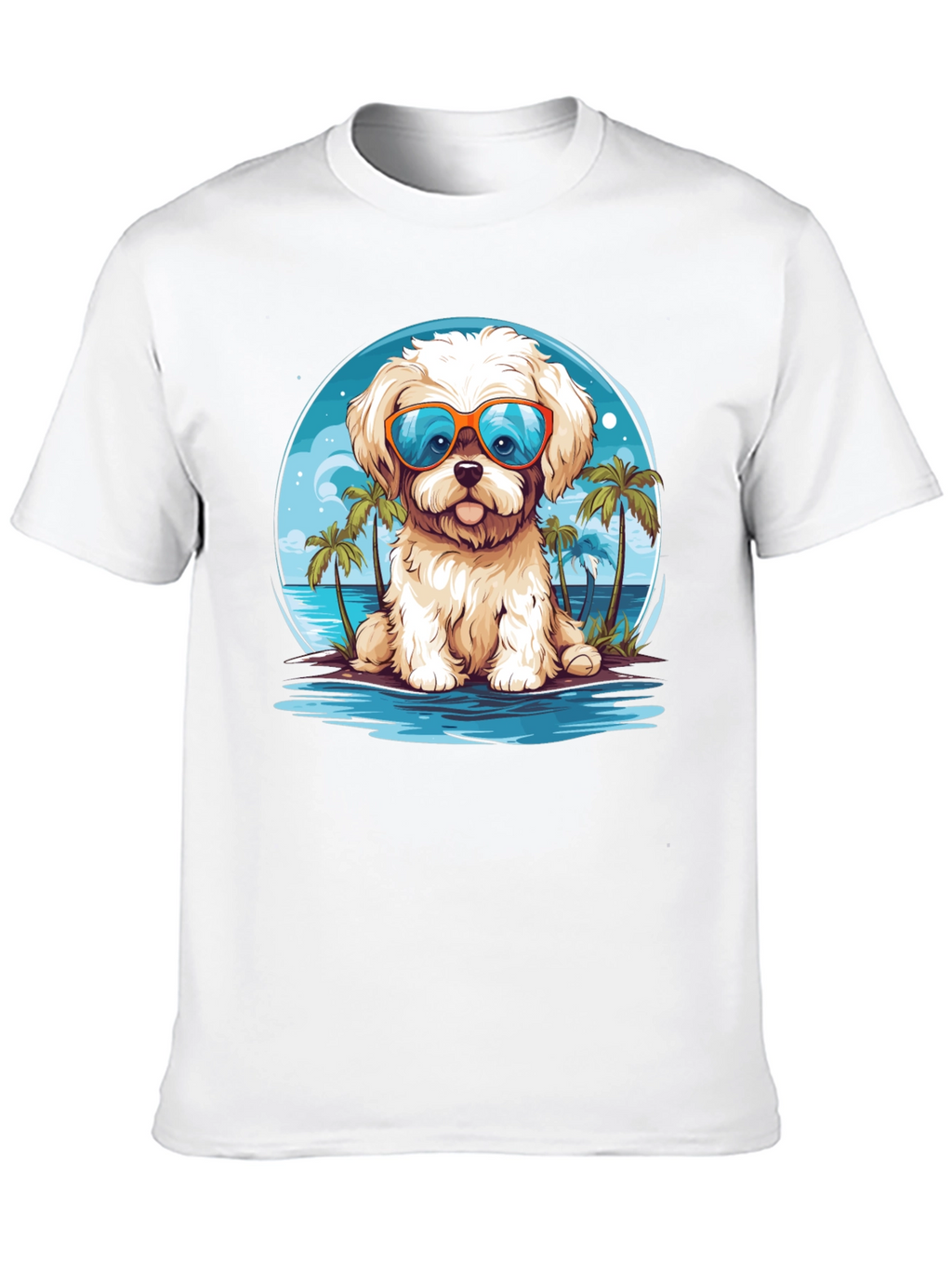 Dog Beach Vacation T-Shirt
