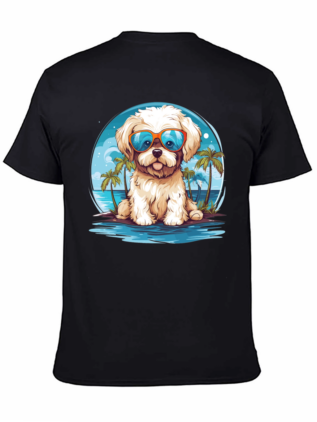 Dog Beach Vacation T-Shirt