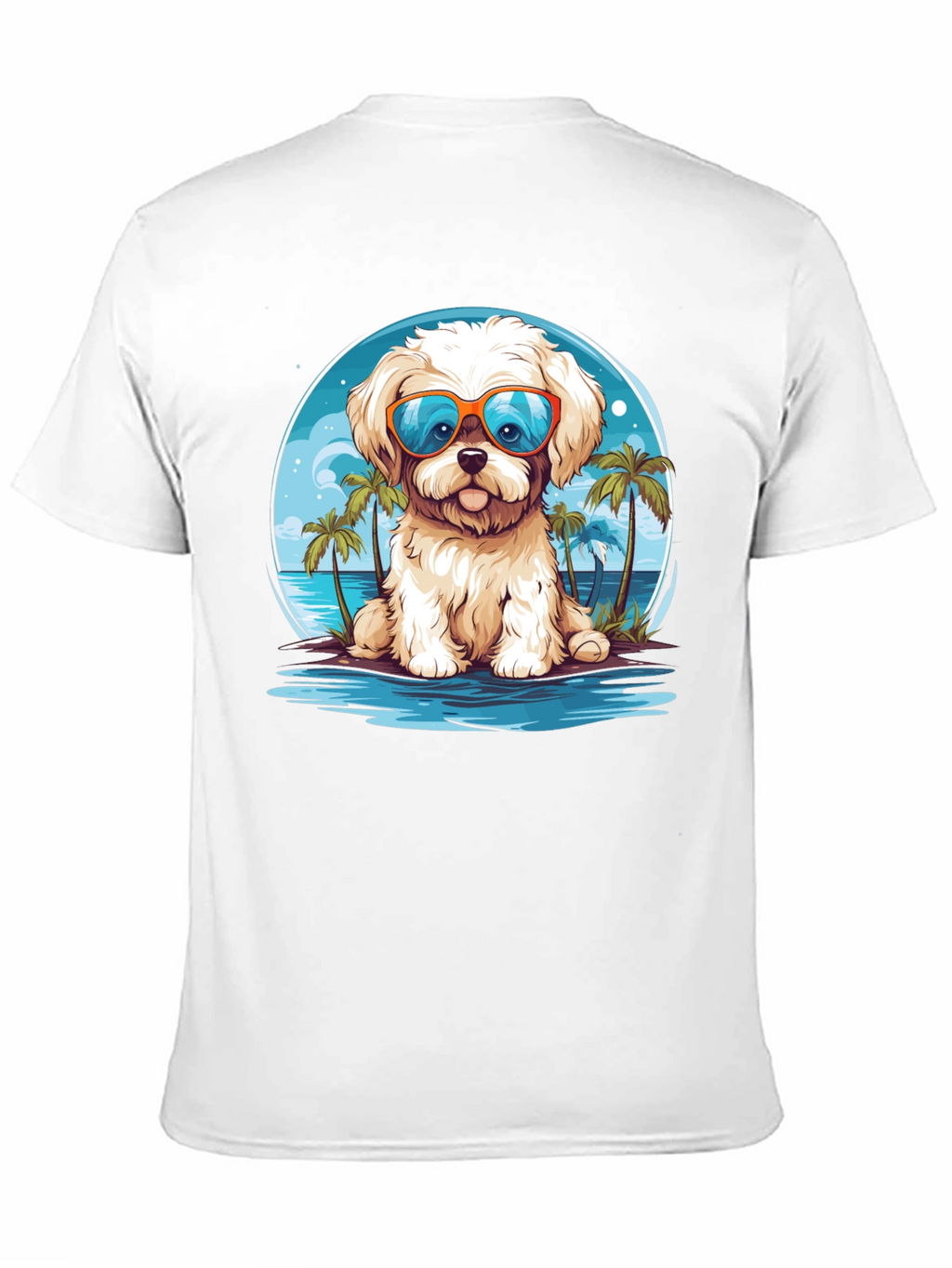 Dog Beach Vacation T-Shirt