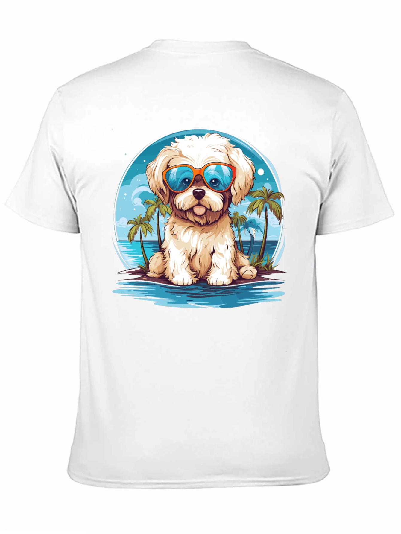 Dog Beach Vacation T-Shirt