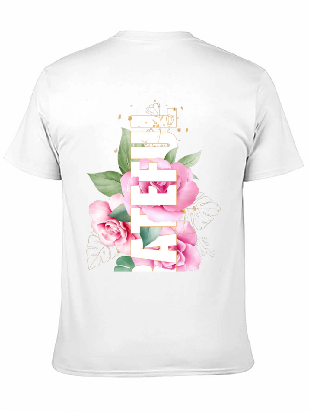 Floral After You Black T-Shirt