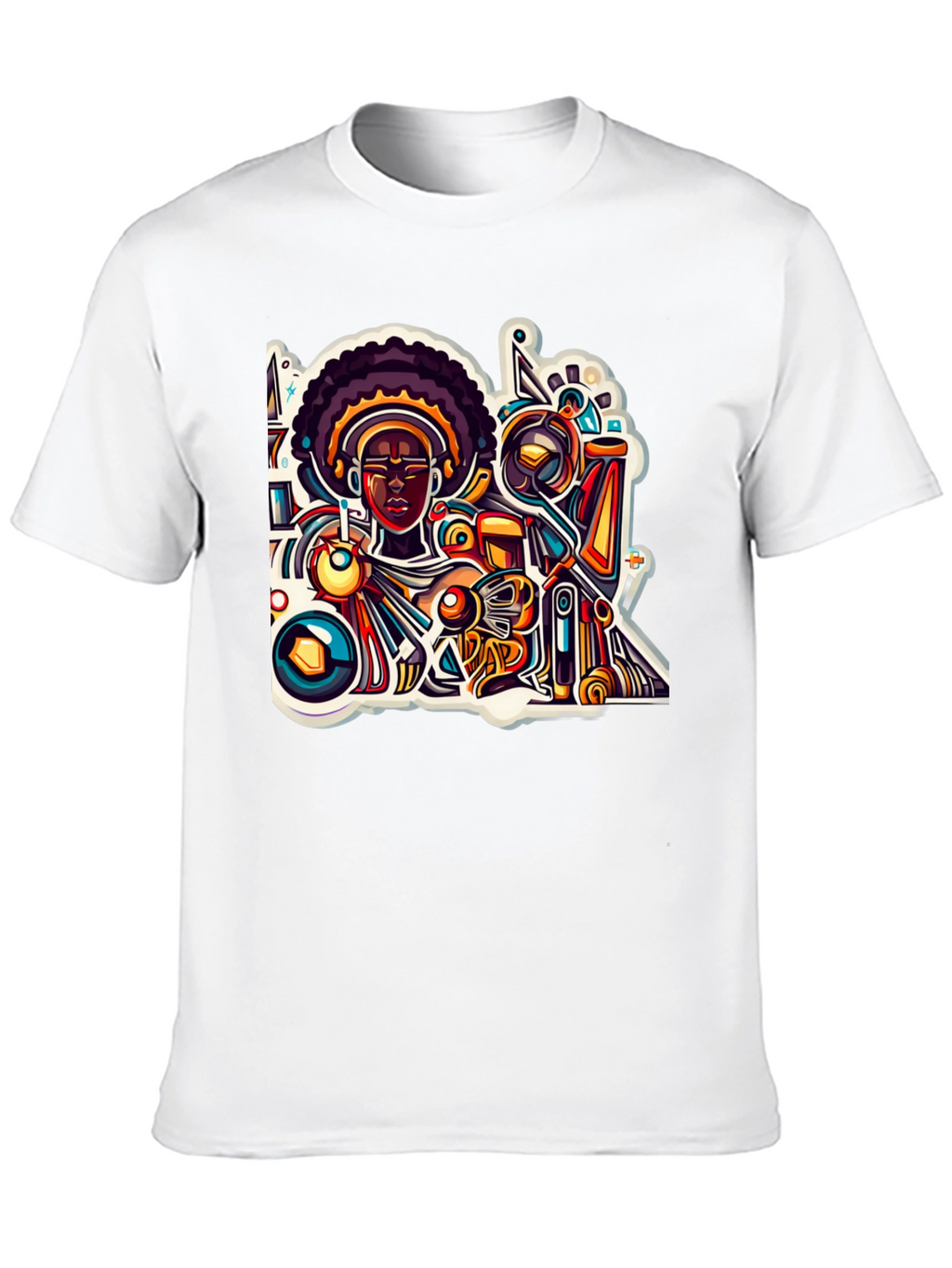Abstract Afro Art T-Shirt