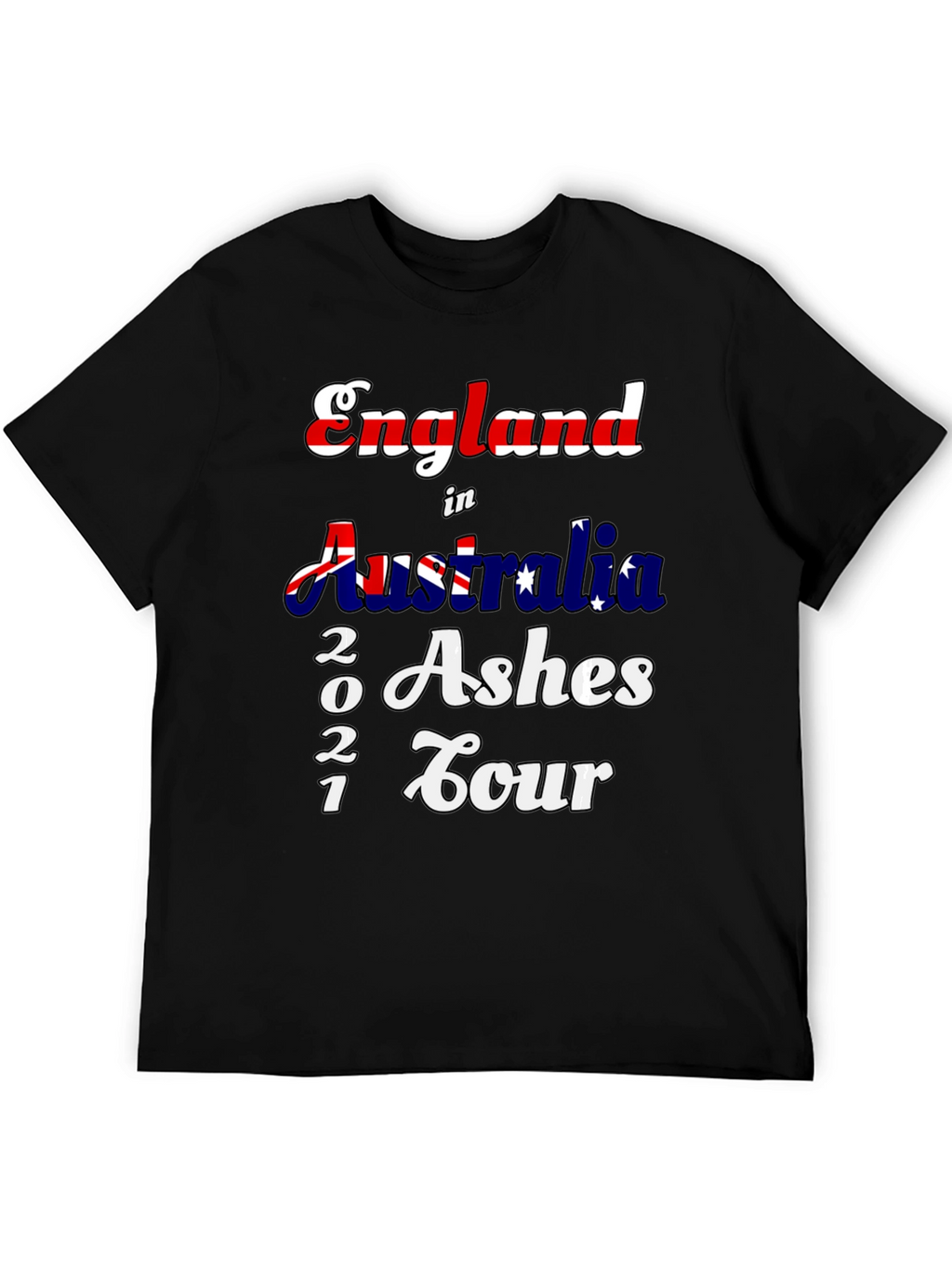 England in Australia 2021 Ashes Tour T-Shirt