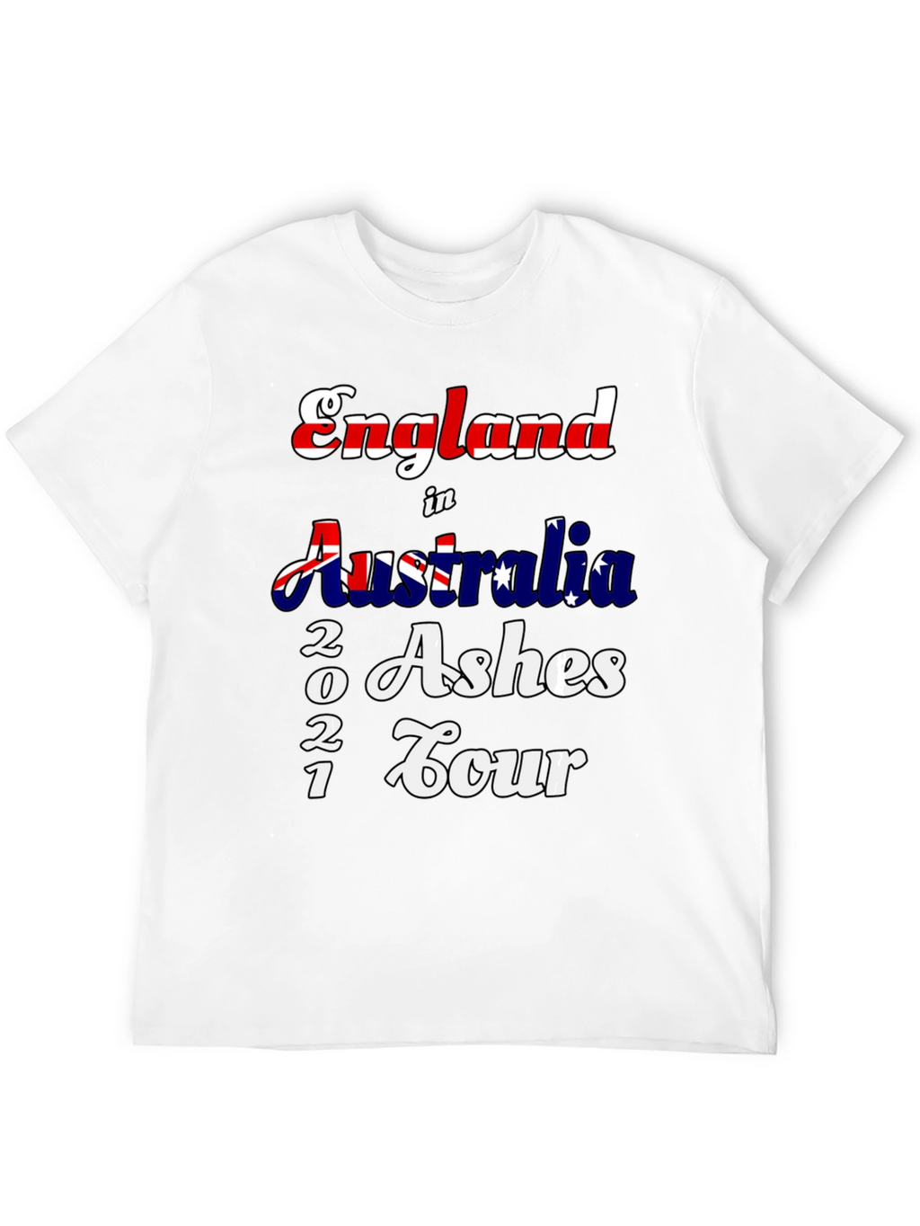 England in Australia 2021 Ashes Tour T-Shirt