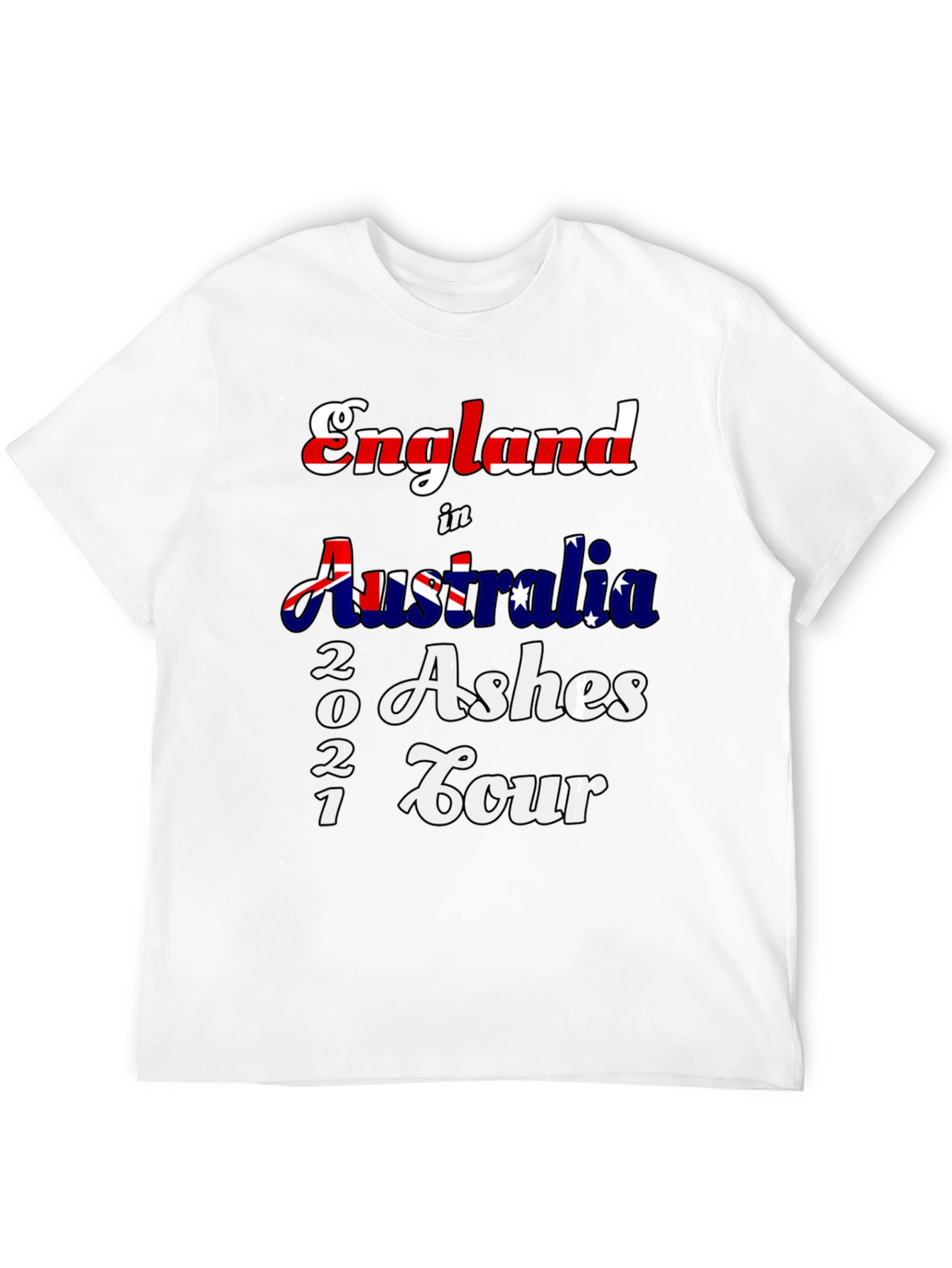England in Australia 2021 Ashes Tour T-Shirt