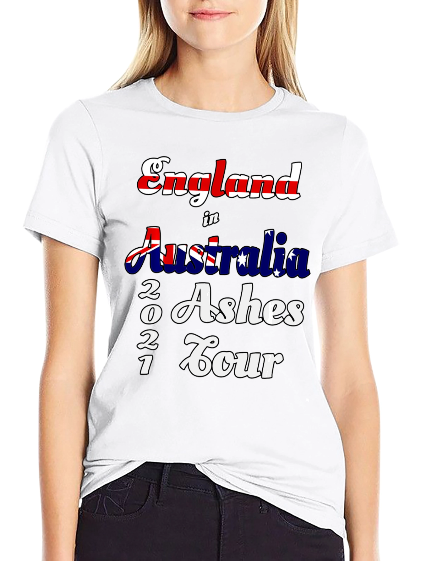 England in Australia 2021 Ashes Tour T-Shirt