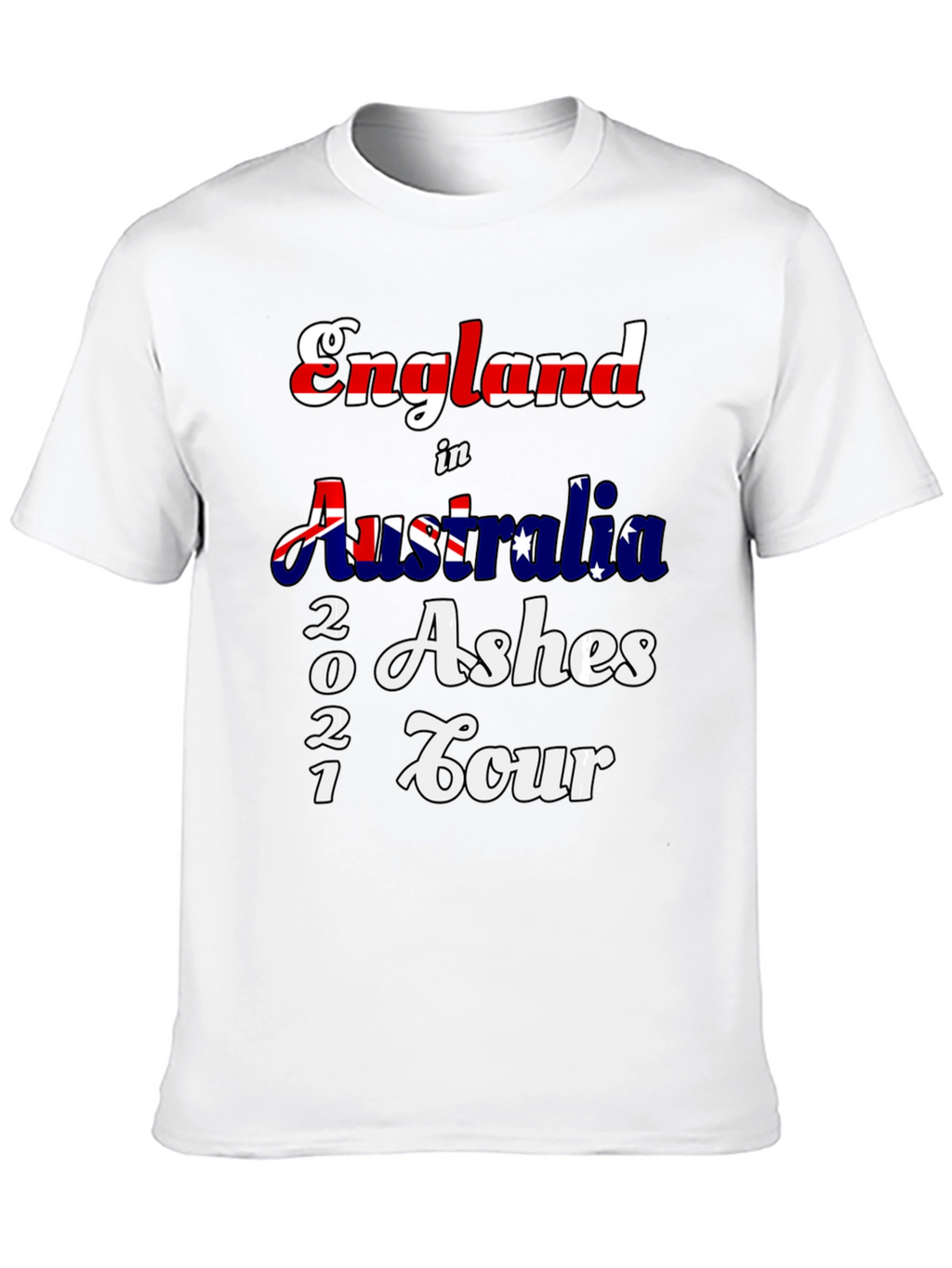 England in Australia 2021 Ashes Tour T-Shirt