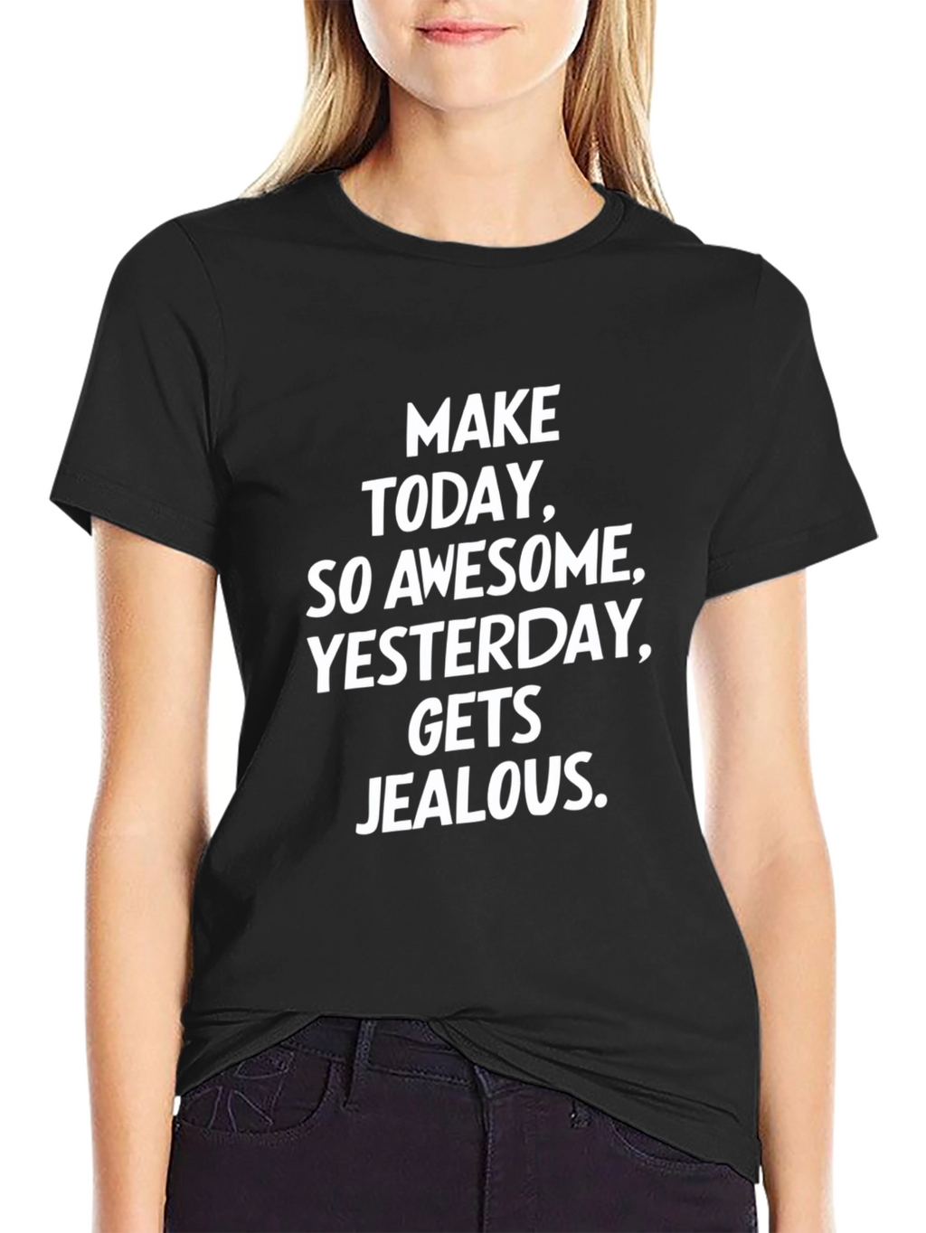 Awesome Today Graphic Tee - Black