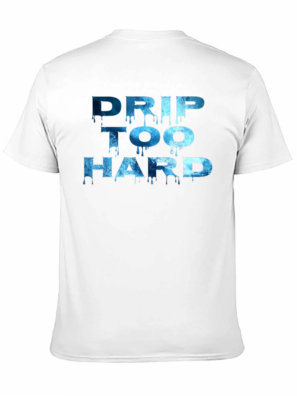 Drip Too Hard Graphic T-Shirt - Black