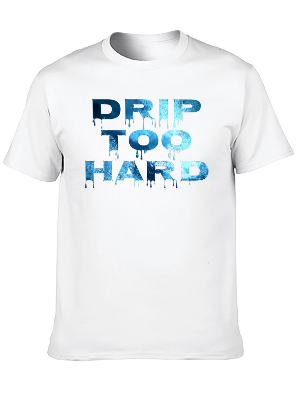 Drip Too Hard Graphic T-Shirt - Black