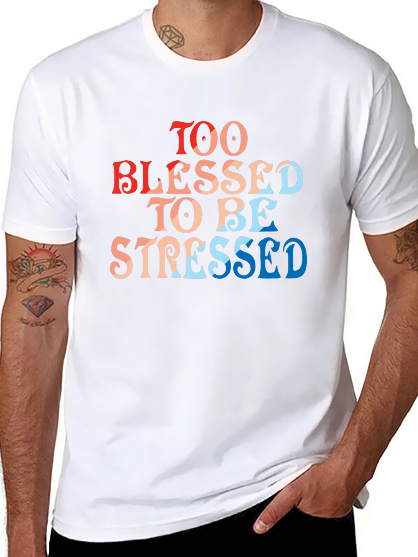 Too Blessed To Be Stressed T-Shirt