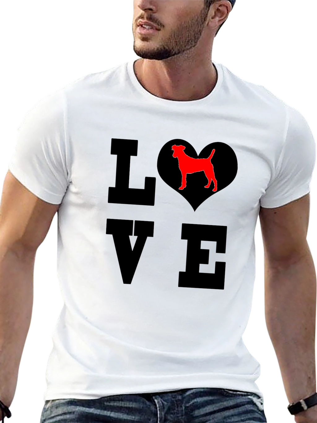 Love Dog T-Shirt - Stylish Pet Lover Tee