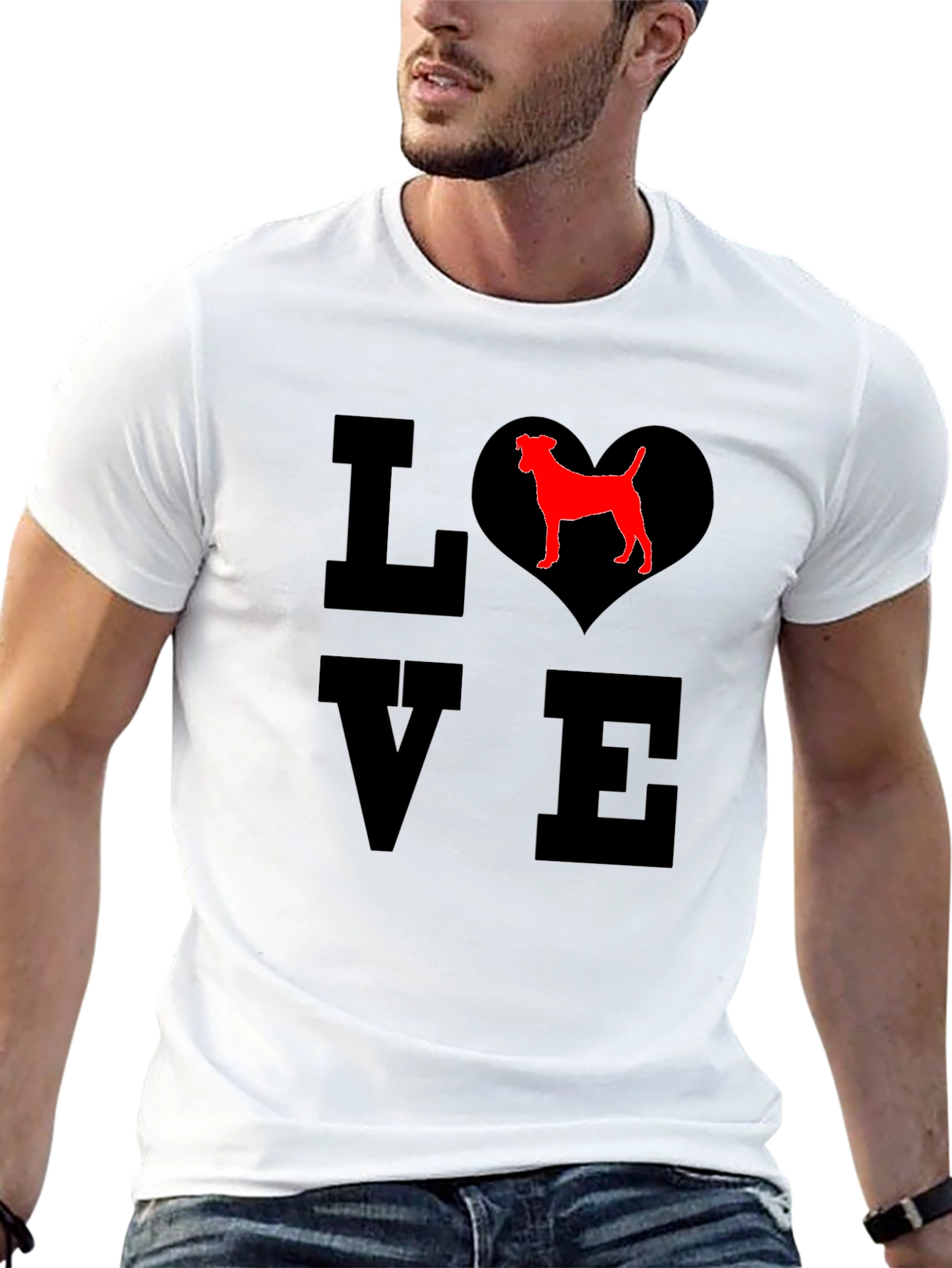 Love Dog T-Shirt - Stylish Pet Lover Tee
