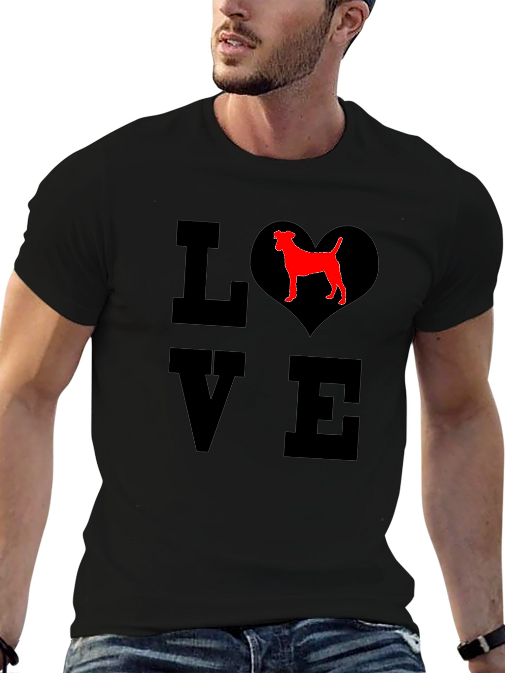Love Dog T-Shirt - Stylish Pet Lover Tee
