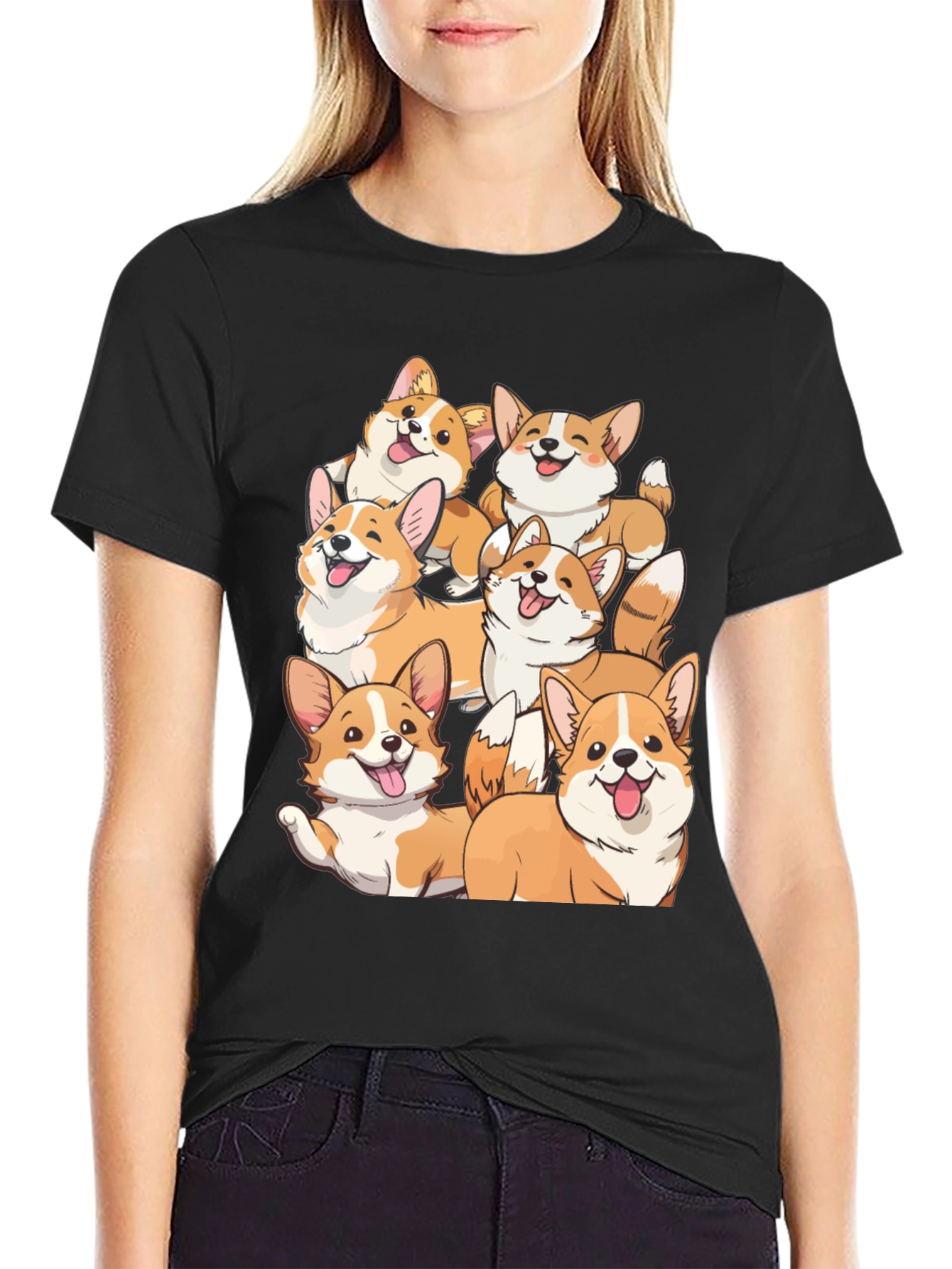 Corgi Crew Graphic Tee