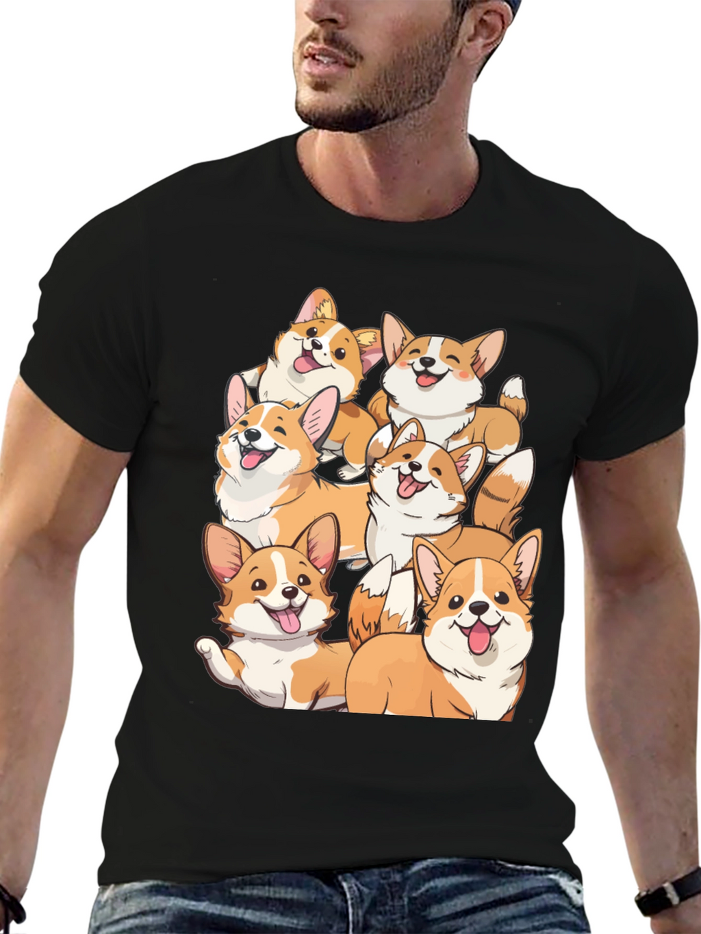 Corgi Crew Graphic Tee