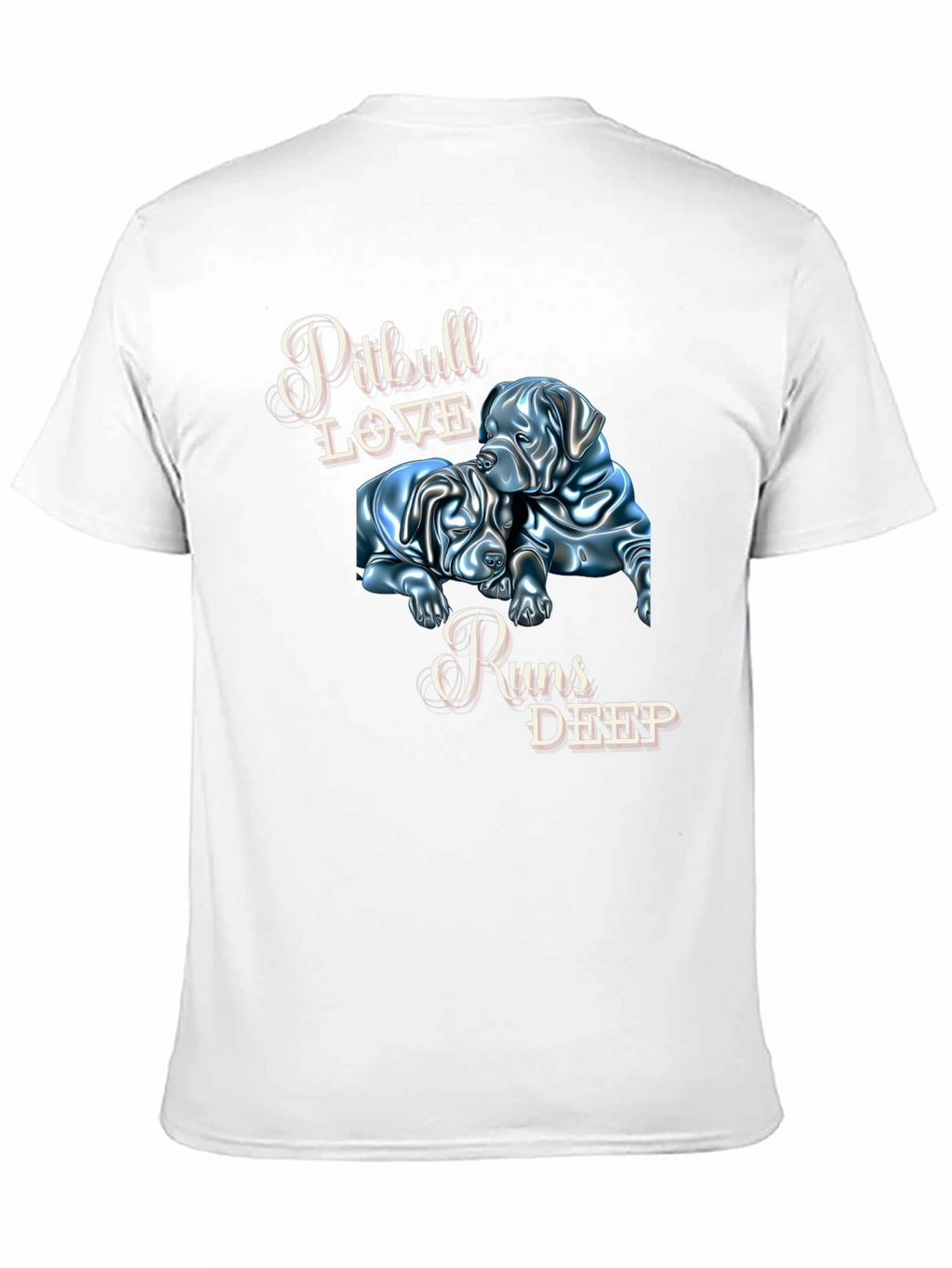 Pitbull Love Runs Deep Graphic Tee
