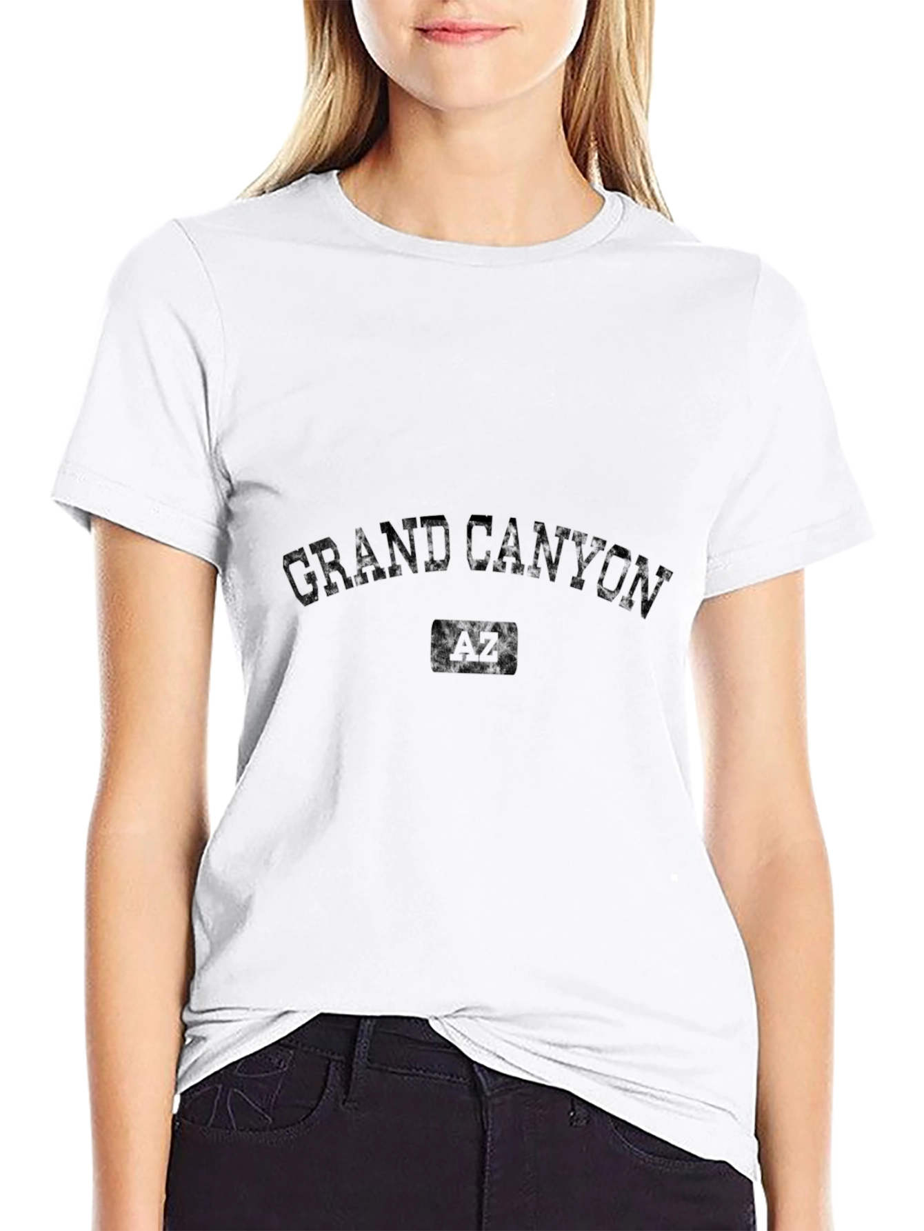 Grand Canyon AZ Black Graphic Tee
