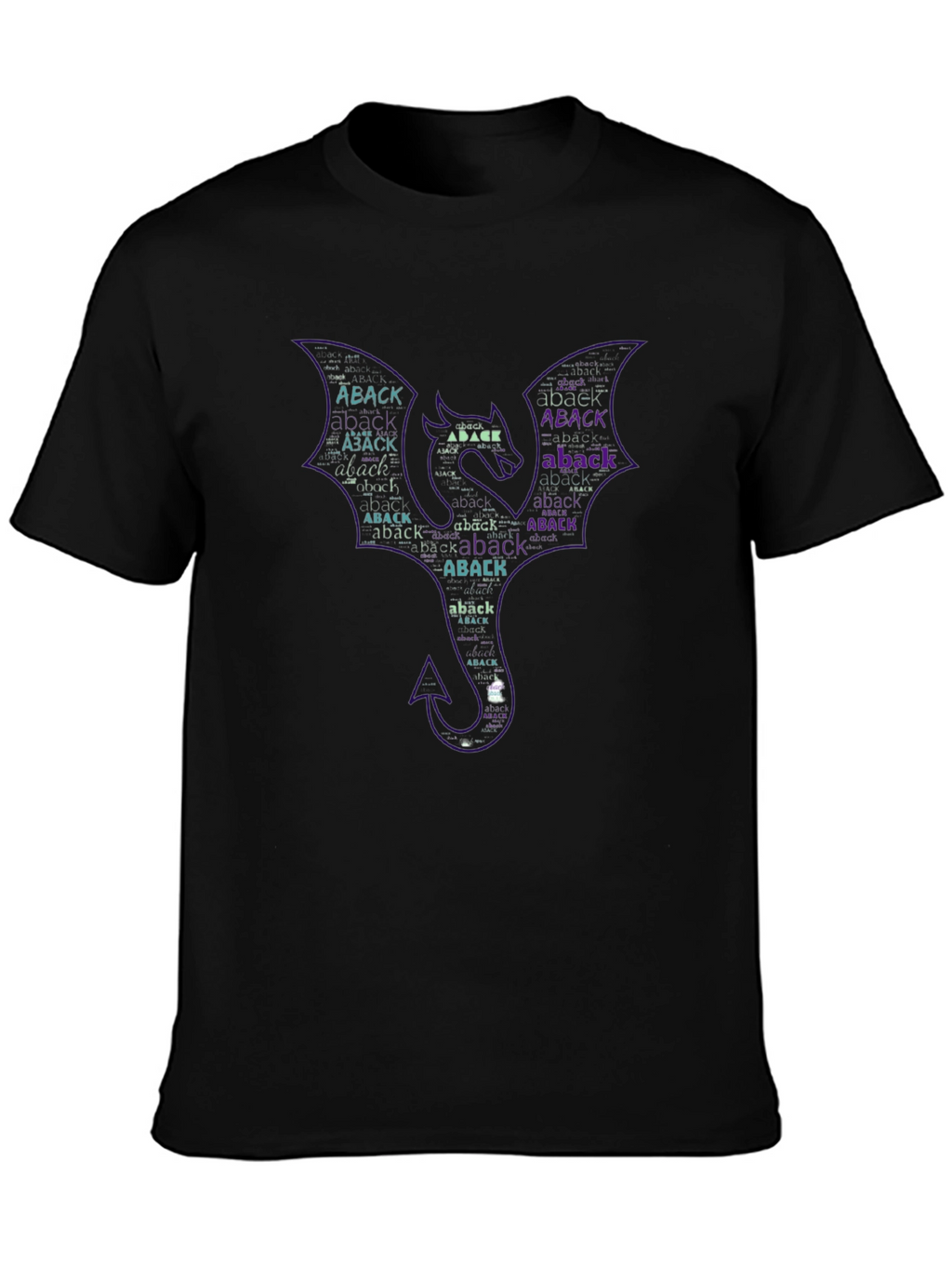 Dragon Word Art Graphic Tee