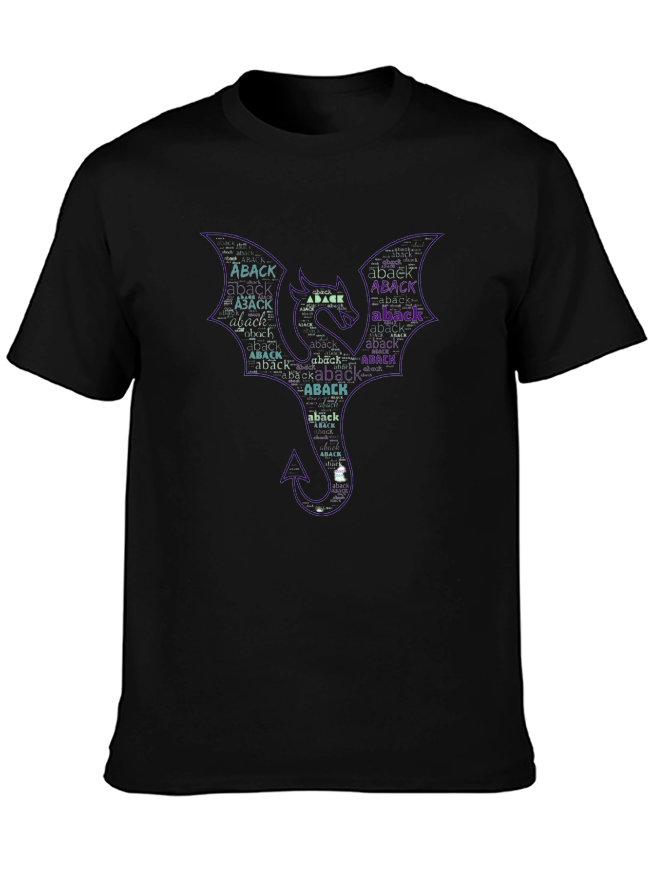 Dragon Word Art Graphic Tee