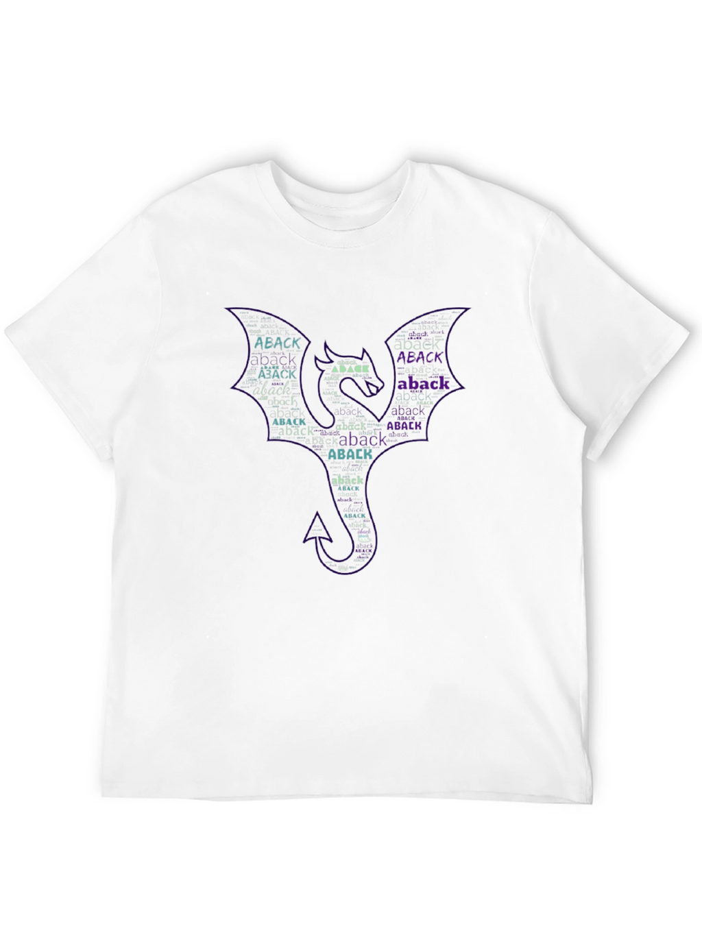Dragon Word Art Graphic Tee