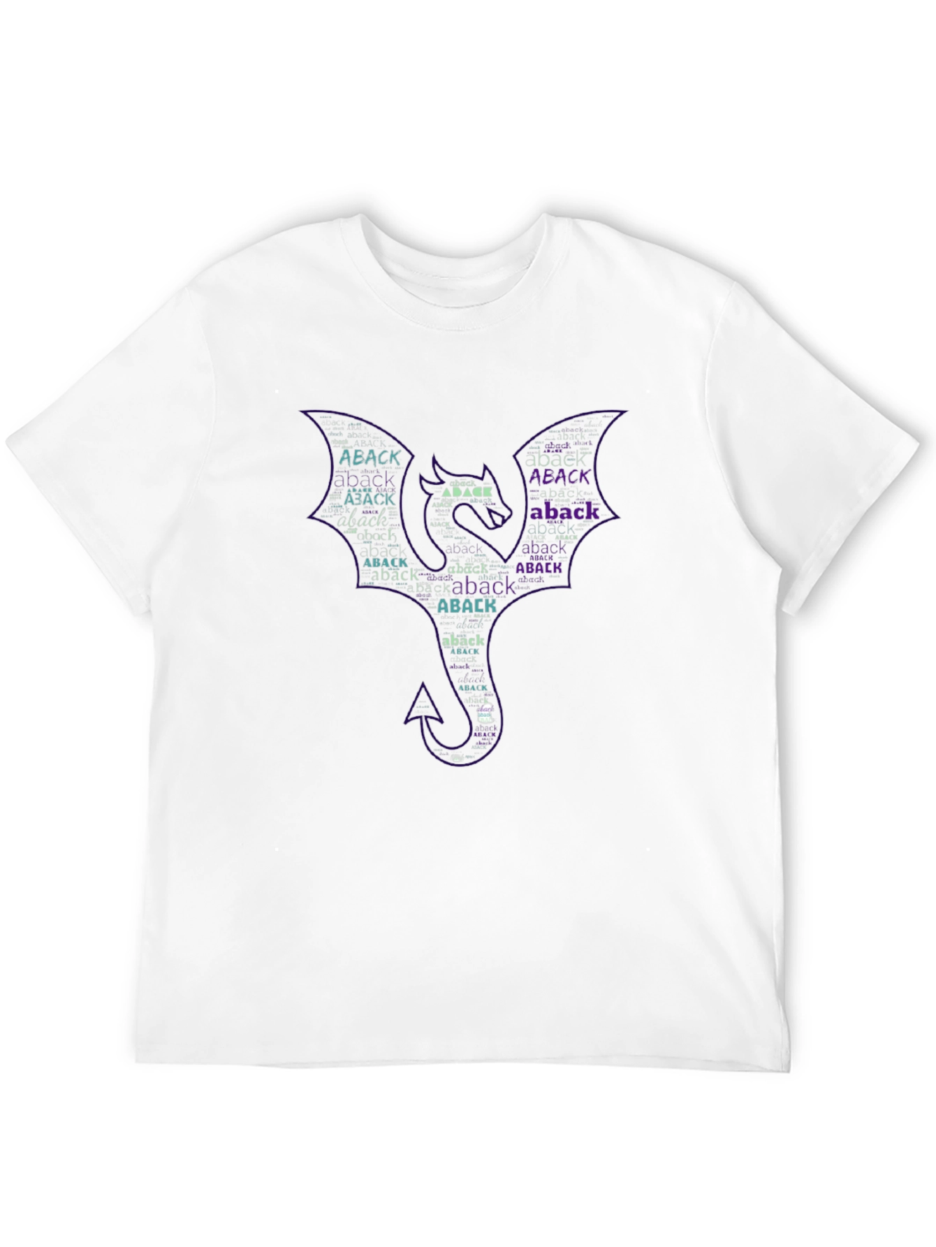 Dragon Word Art Graphic Tee
