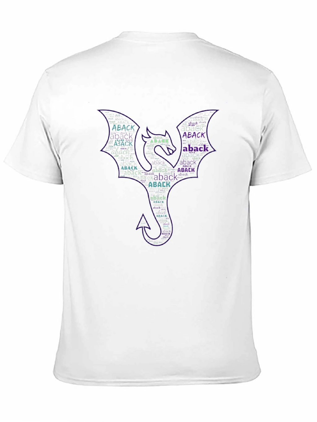 Dragon Word Art Graphic Tee