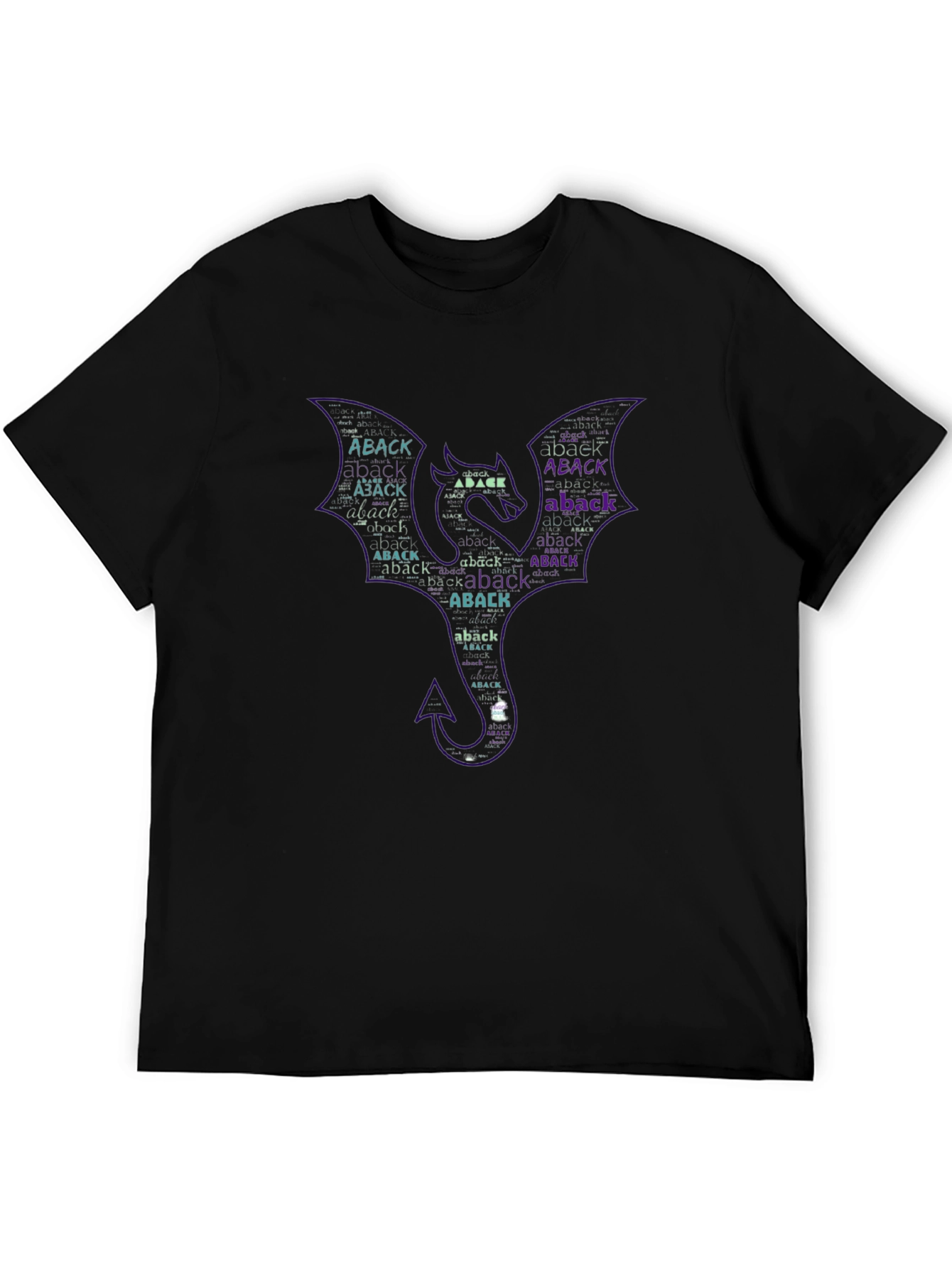 Dragon Word Art Graphic Tee