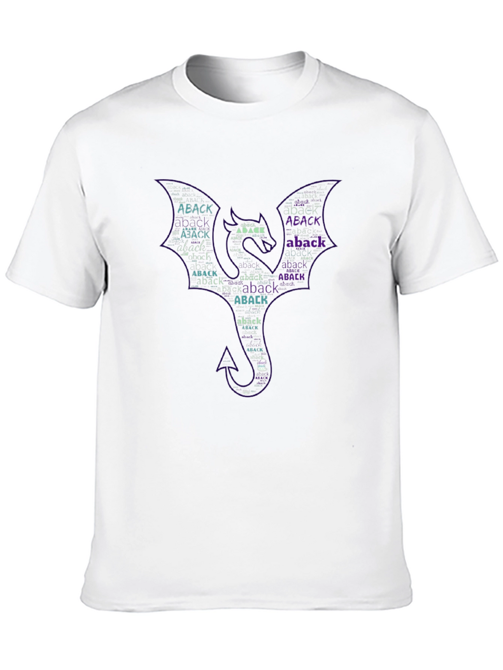 Dragon Word Art Graphic Tee