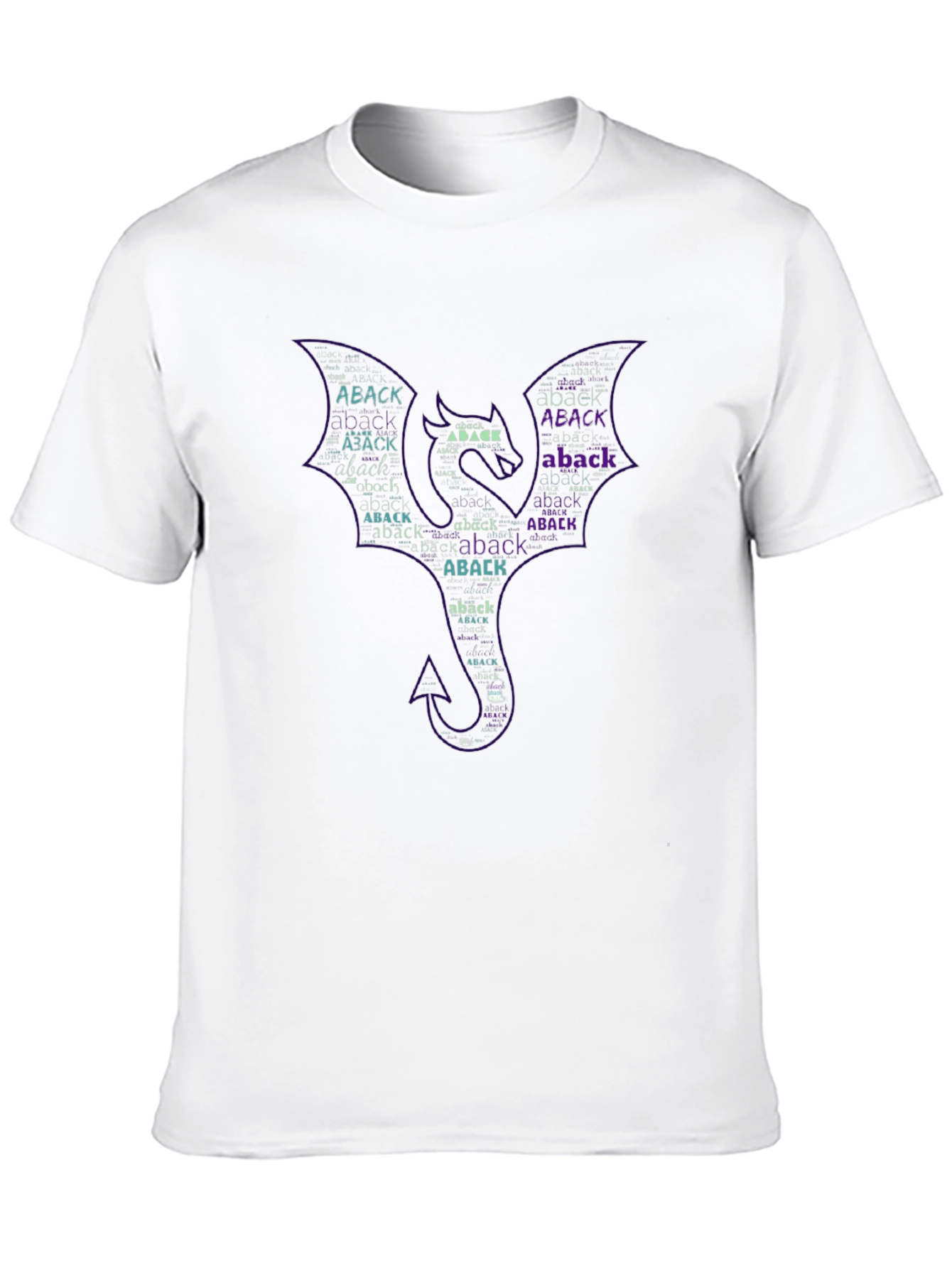 Dragon Word Art Graphic Tee