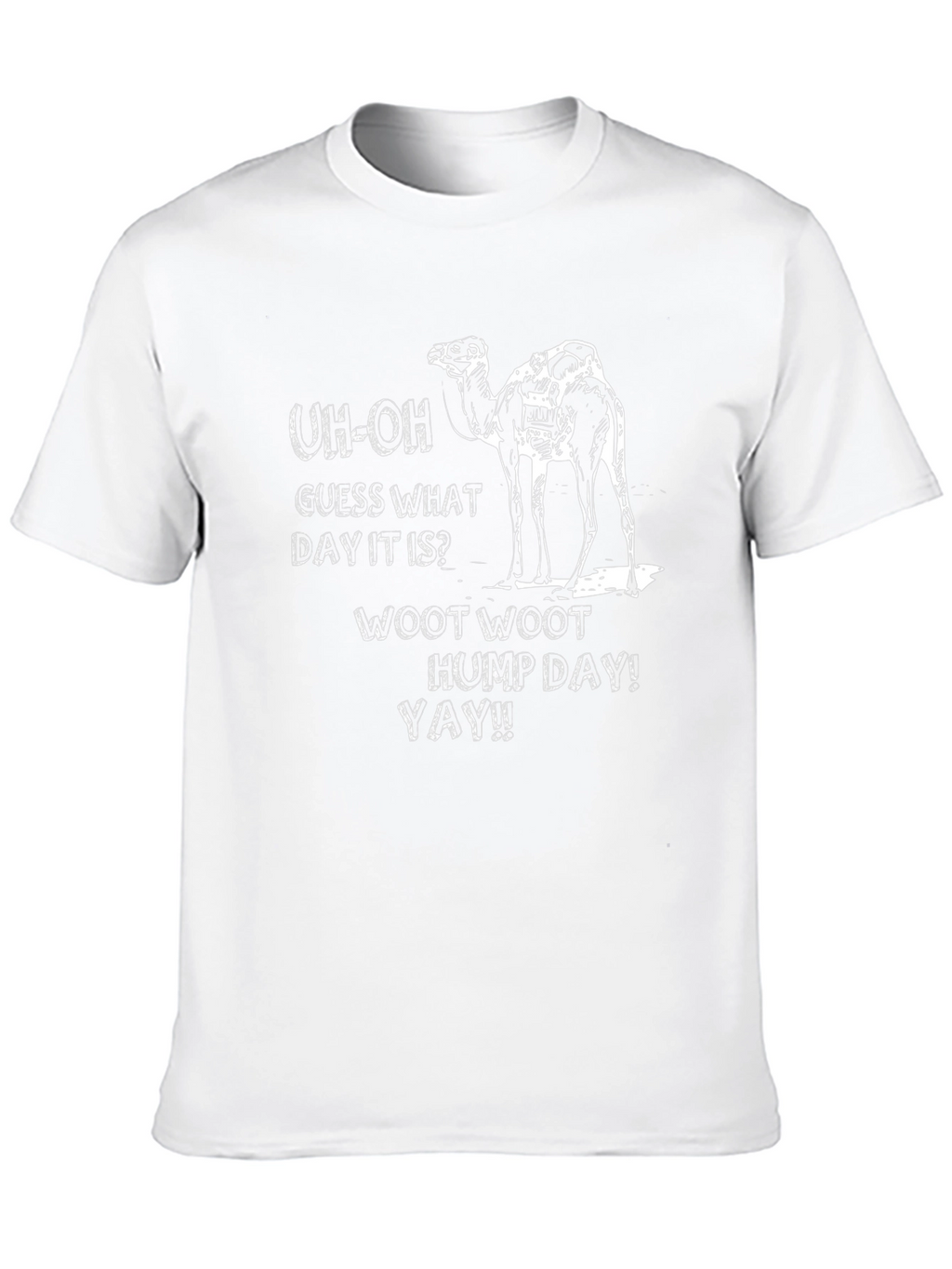 Hump Day Camel T-Shirt - Funny Wednesday Tee