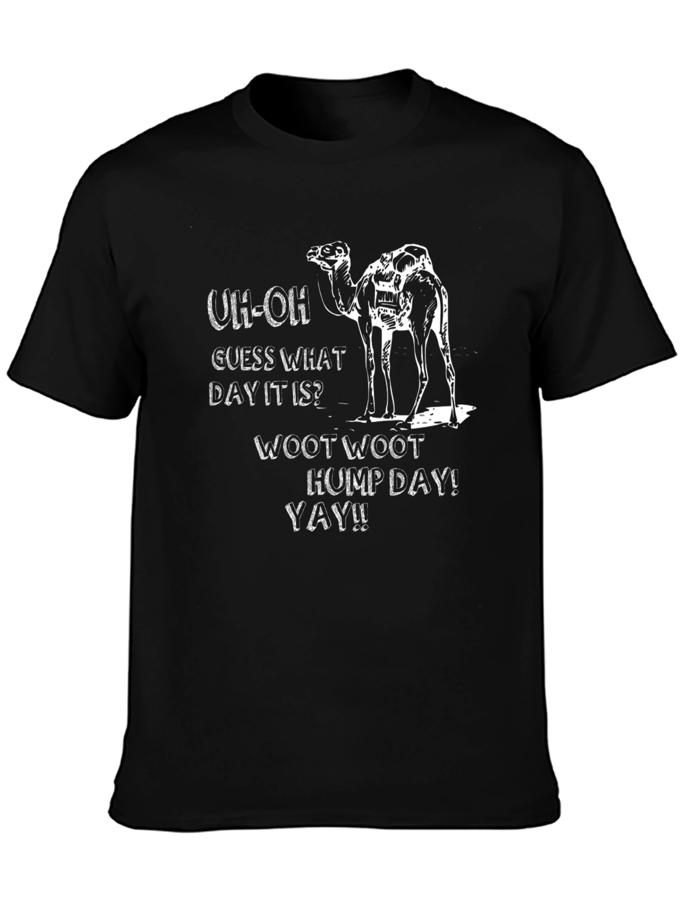 Hump Day Camel T-Shirt - Funny Wednesday Tee