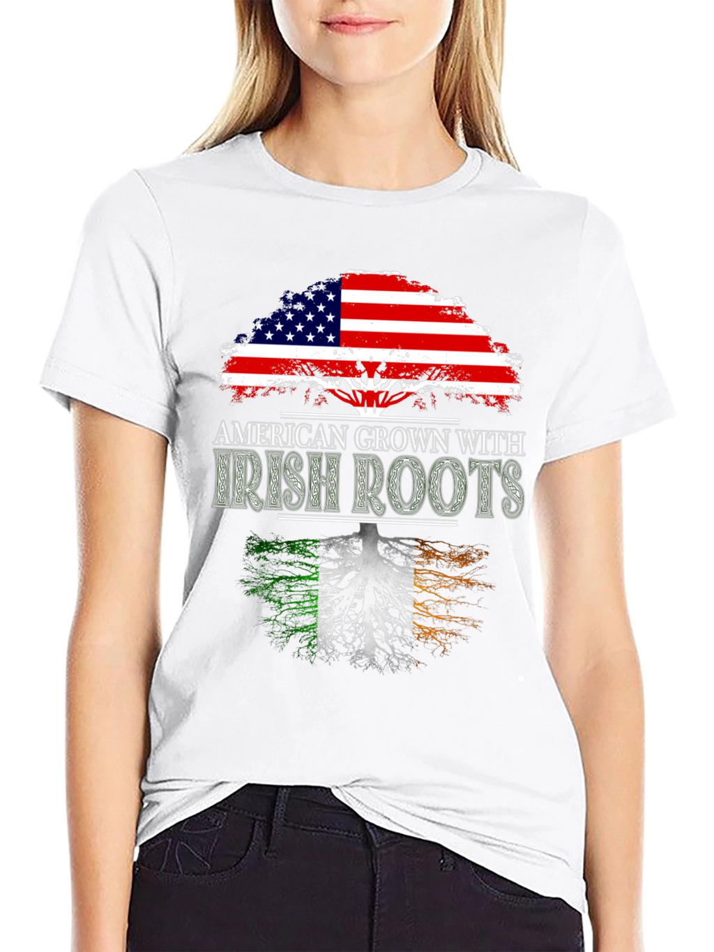 American Grown Irish Roots T-Shirt