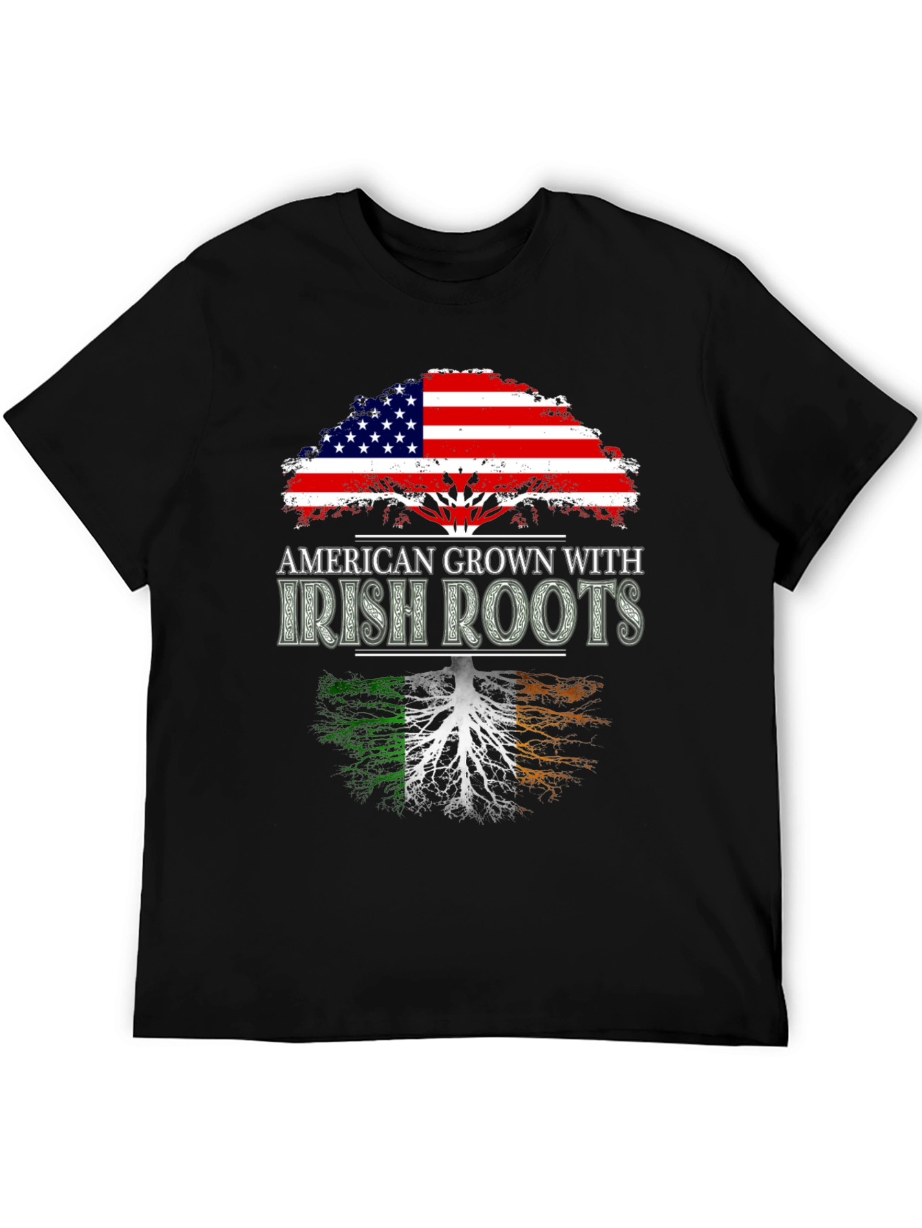 American Grown Irish Roots T-Shirt
