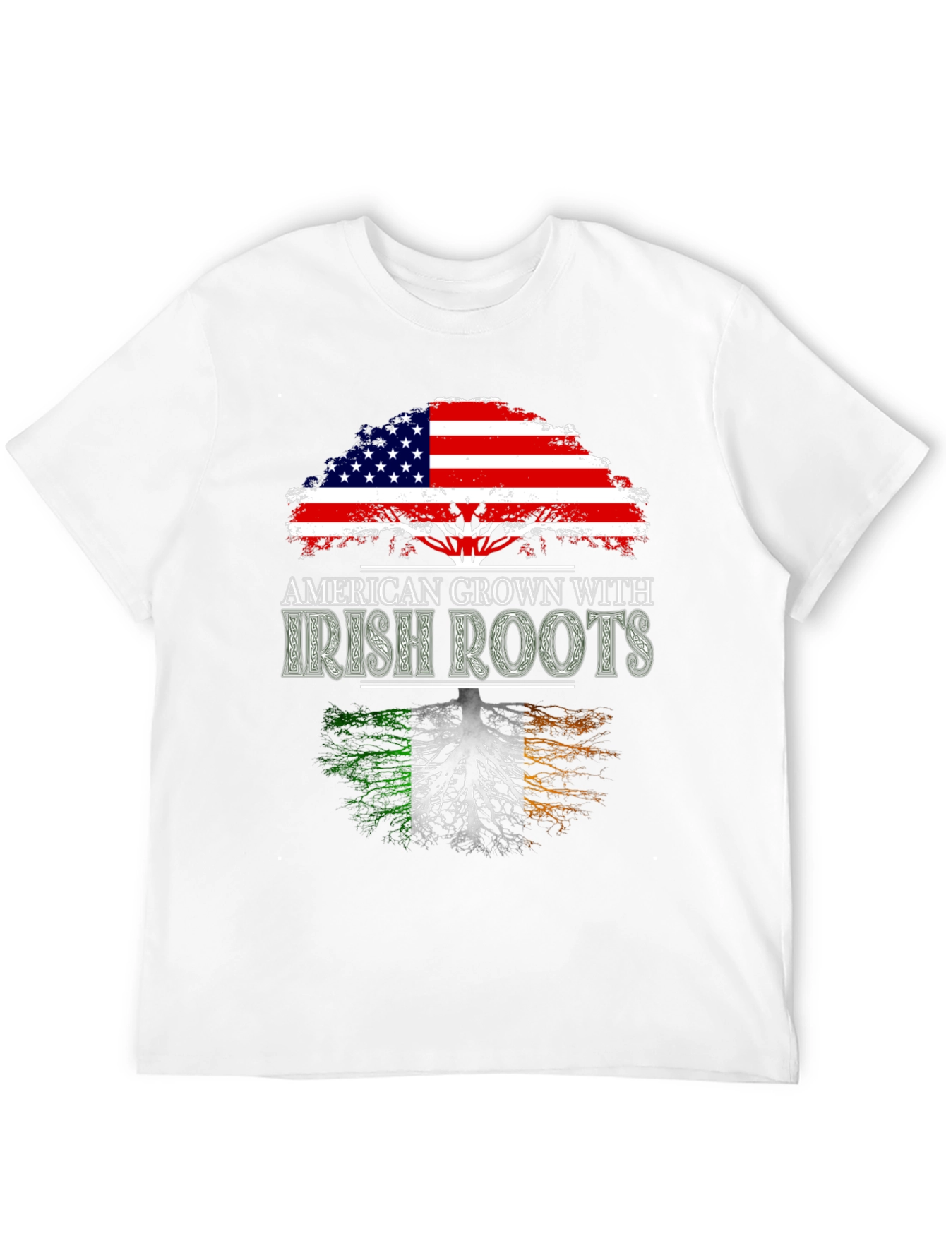 American Grown Irish Roots T-Shirt
