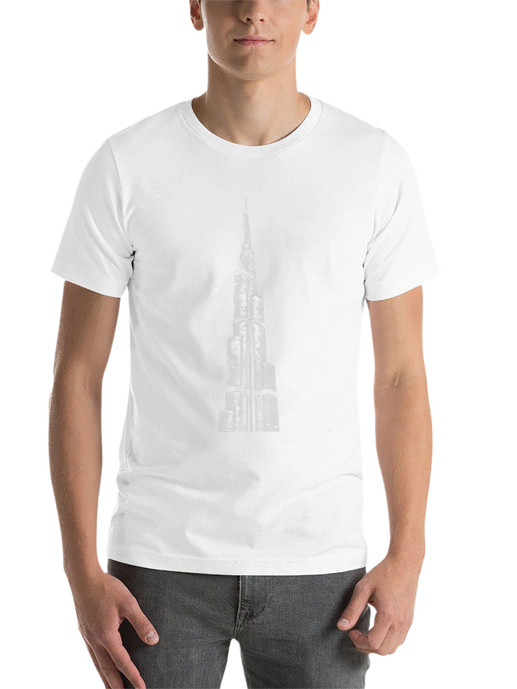 Burj Khalifa Graphic Tee - Modern Cityscape T-Shirt