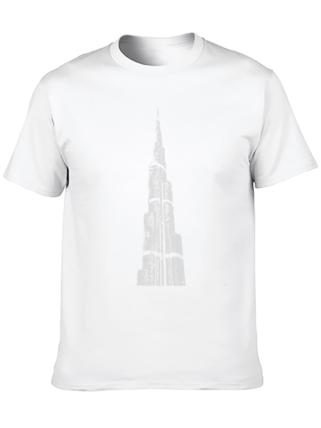 Burj Khalifa Graphic Tee - Modern Cityscape T-Shirt