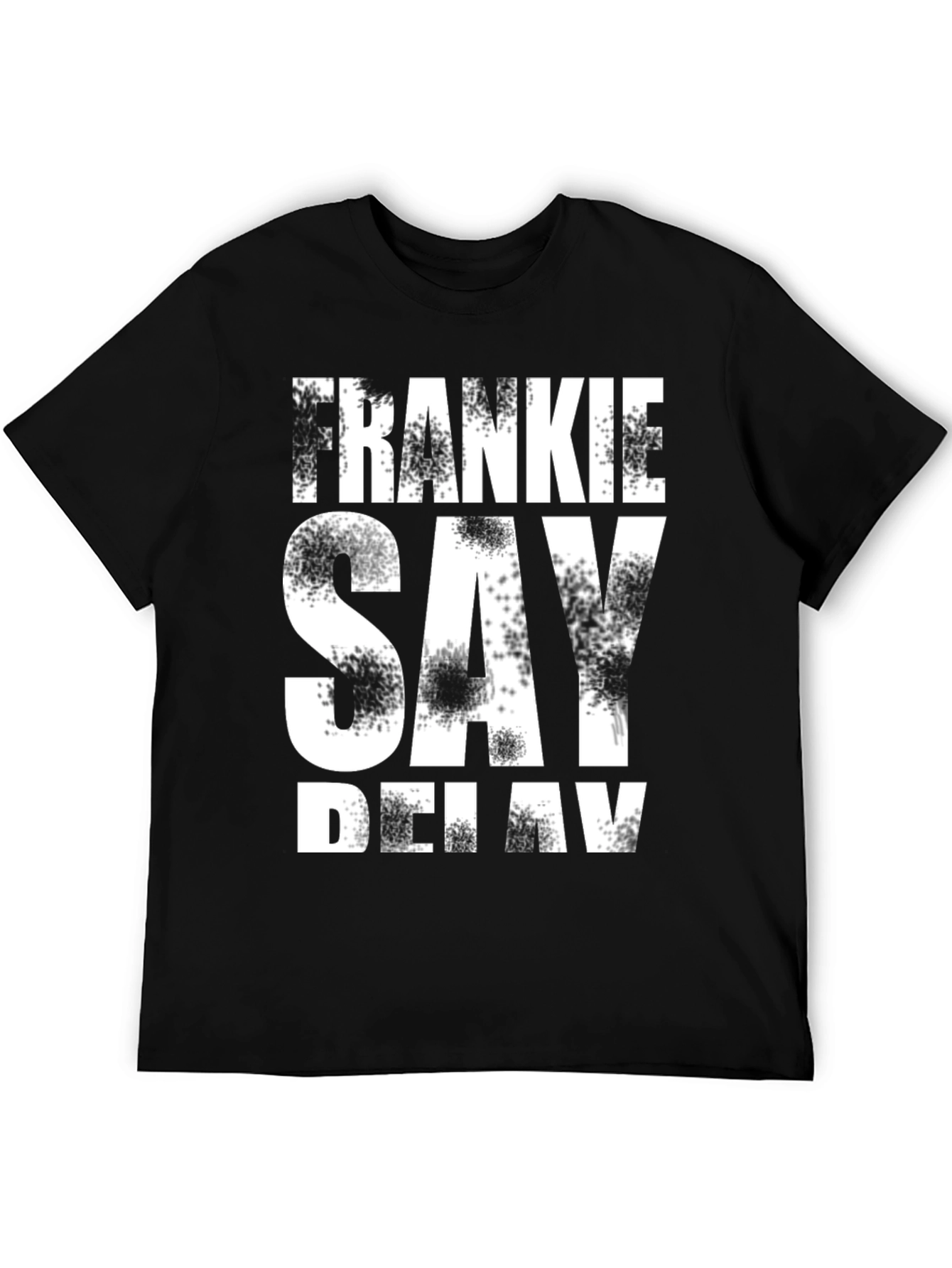 Frankie Say Relax Mens Black T-Shirt