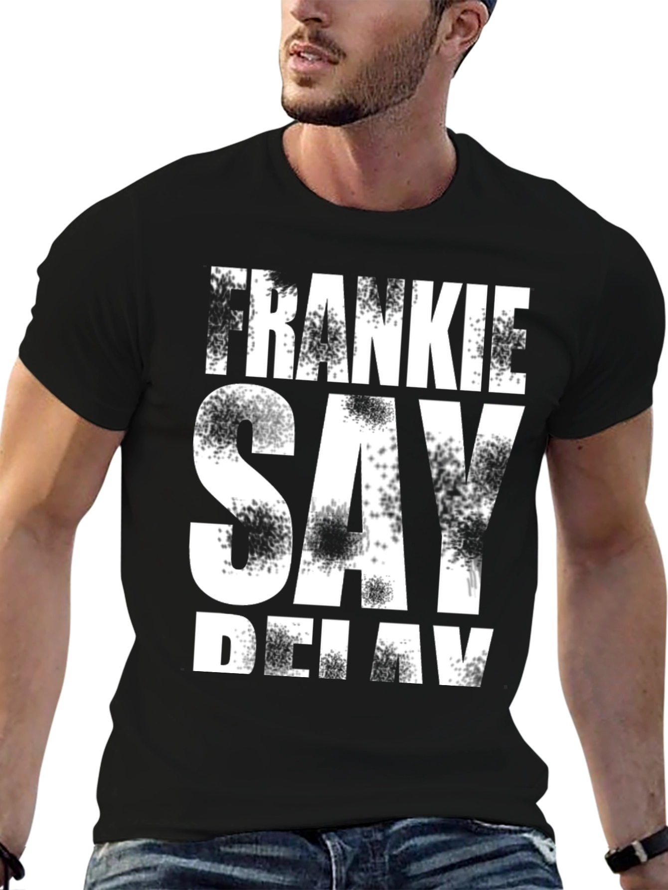 Frankie Say Relax Mens Black T-Shirt