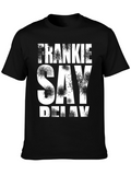 Frankie Say Relax Mens Black T-Shirt