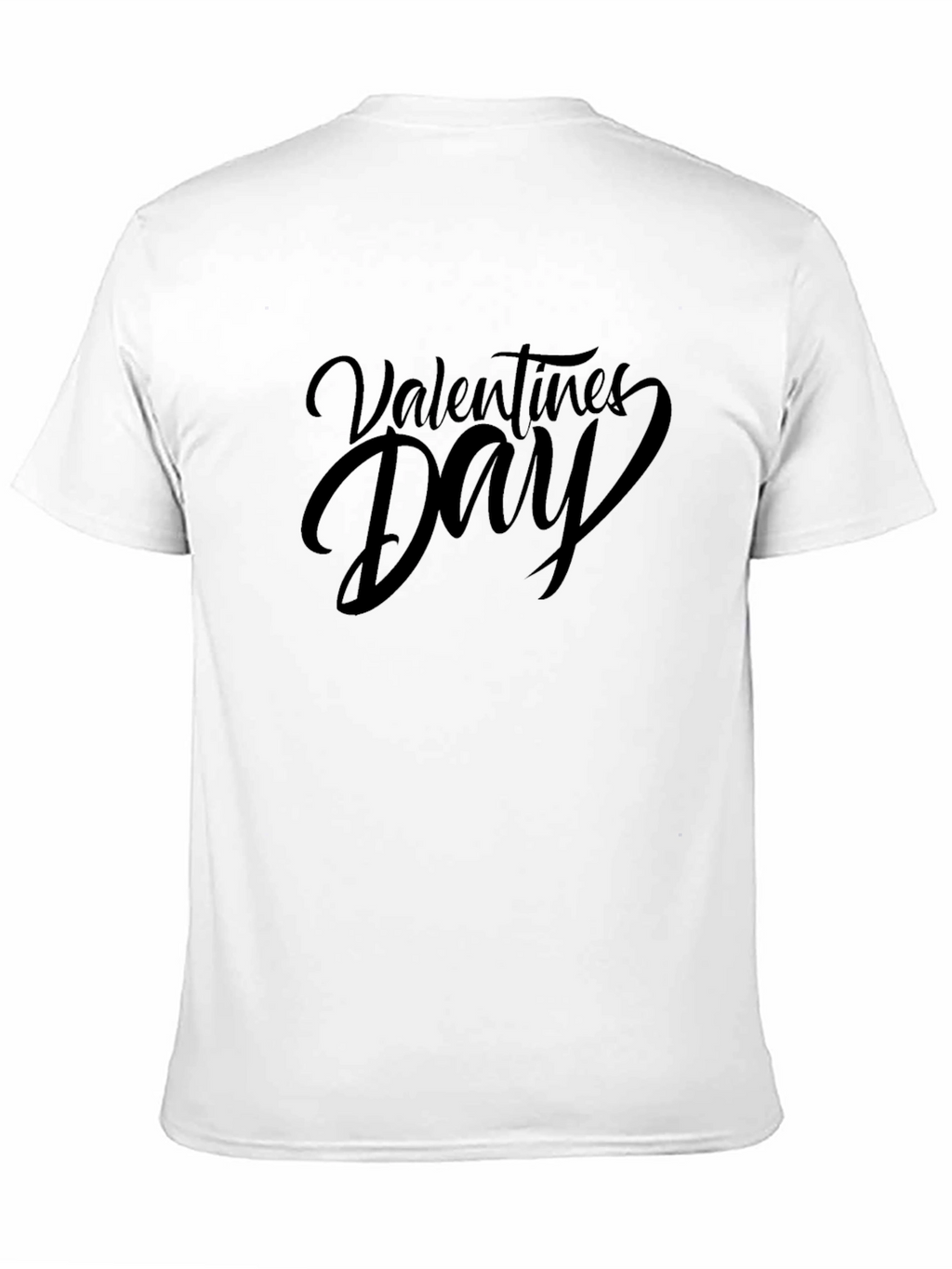 Valentines Day Black Graphic T-Shirt