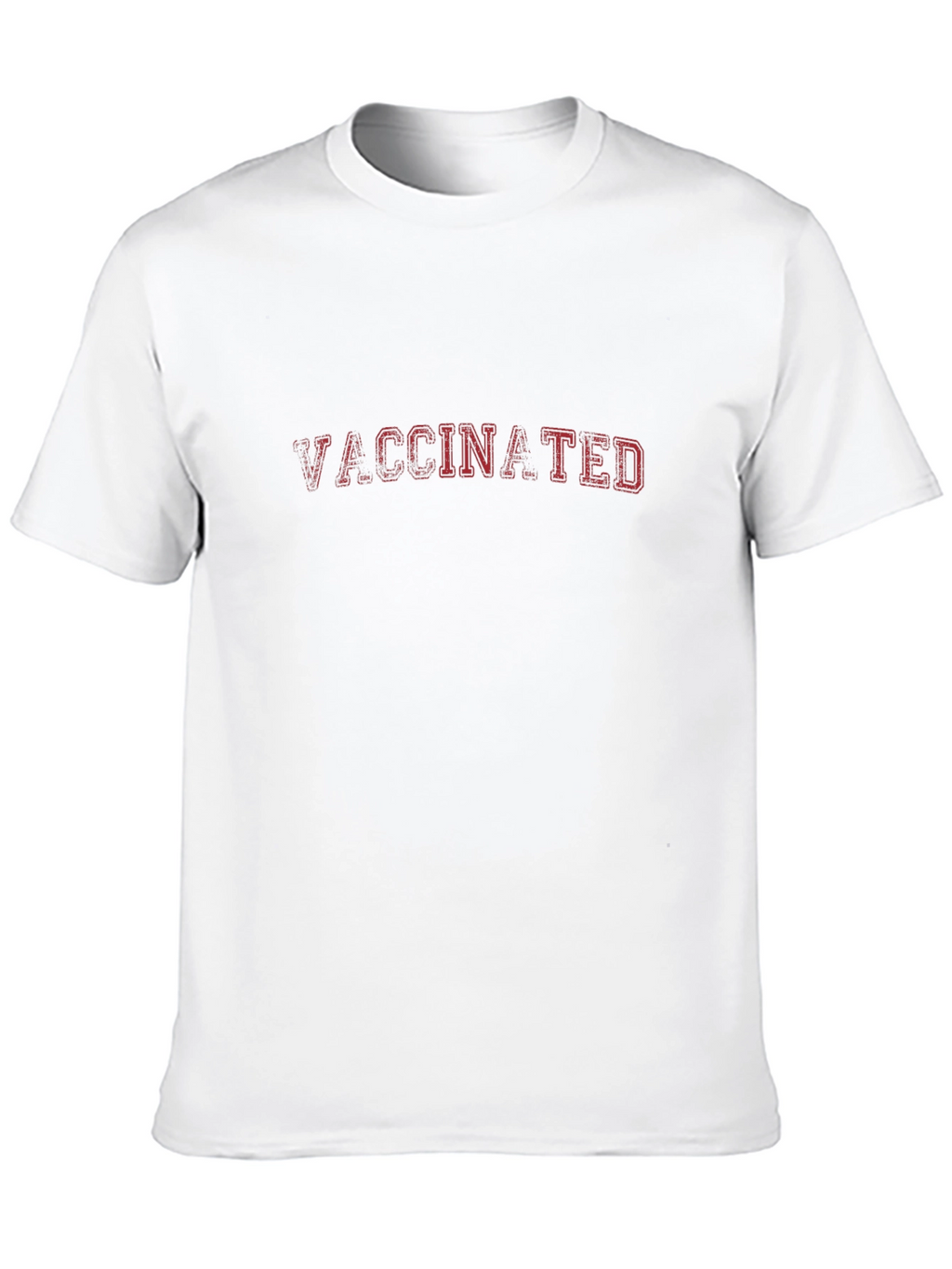 Vaccinated Graphic Tee - Black