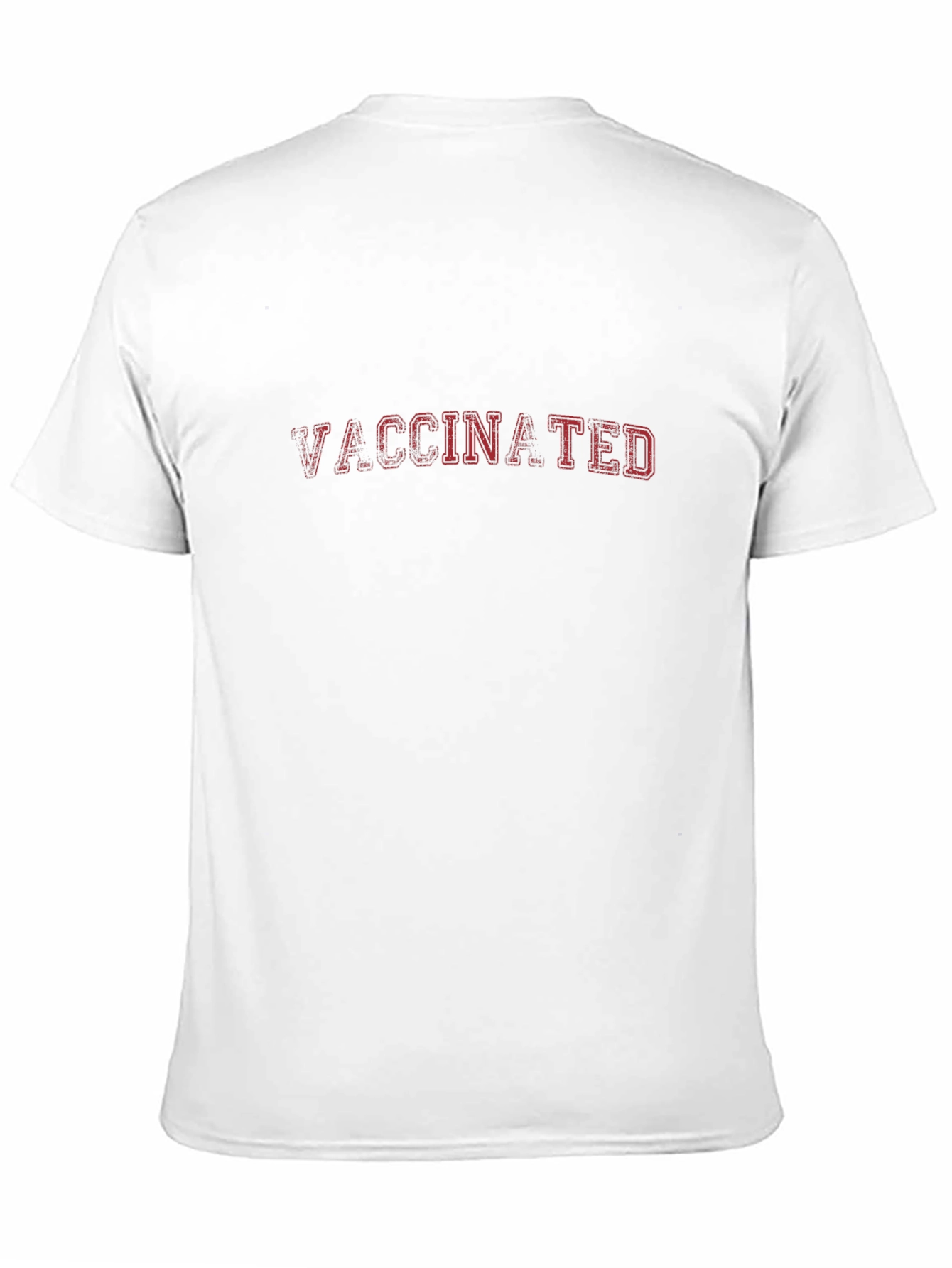 Vaccinated Graphic Tee - Black