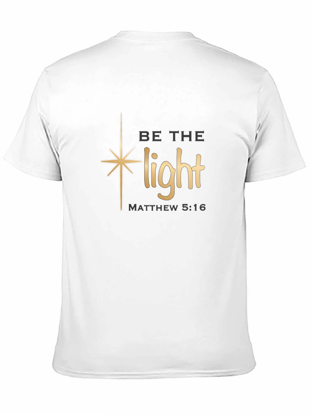 Be the Light Christian T-Shirt