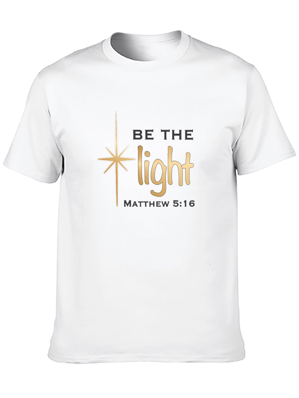 Be the Light Christian T-Shirt