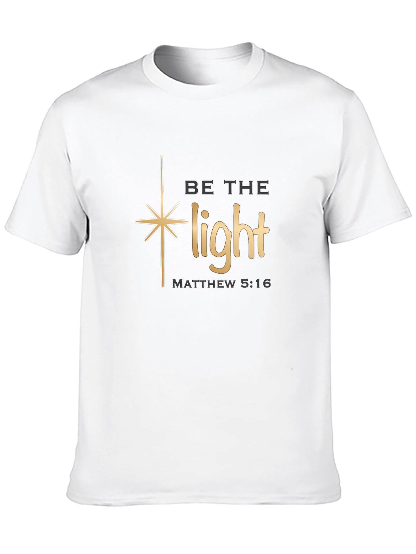 Be the Light Christian T-Shirt