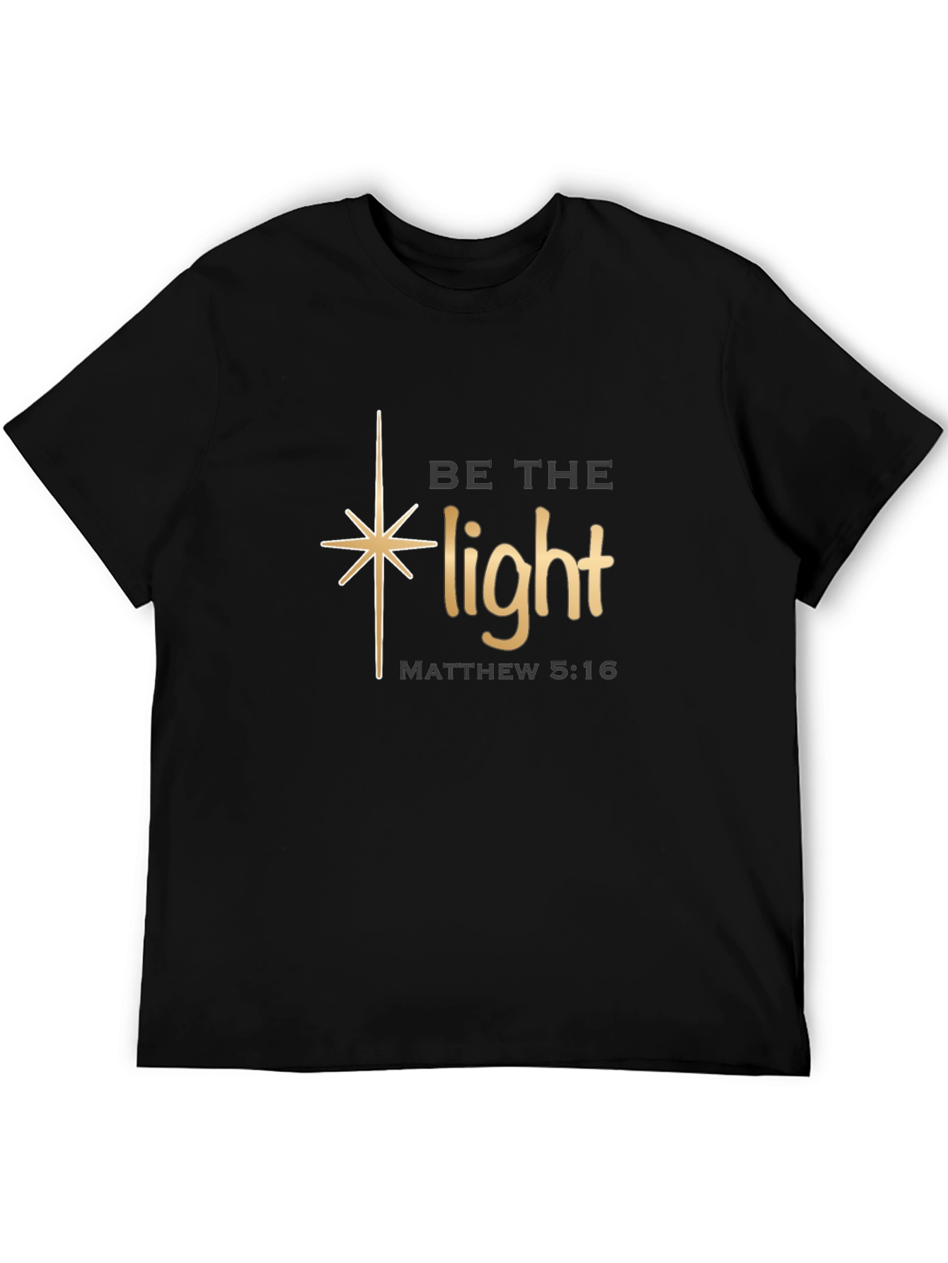 Be the Light Christian T-Shirt