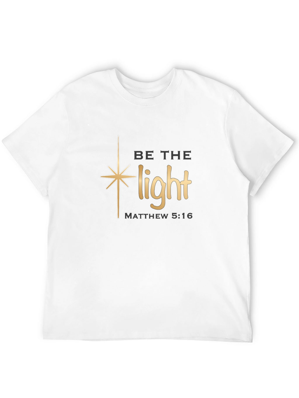 Be the Light Christian T-Shirt